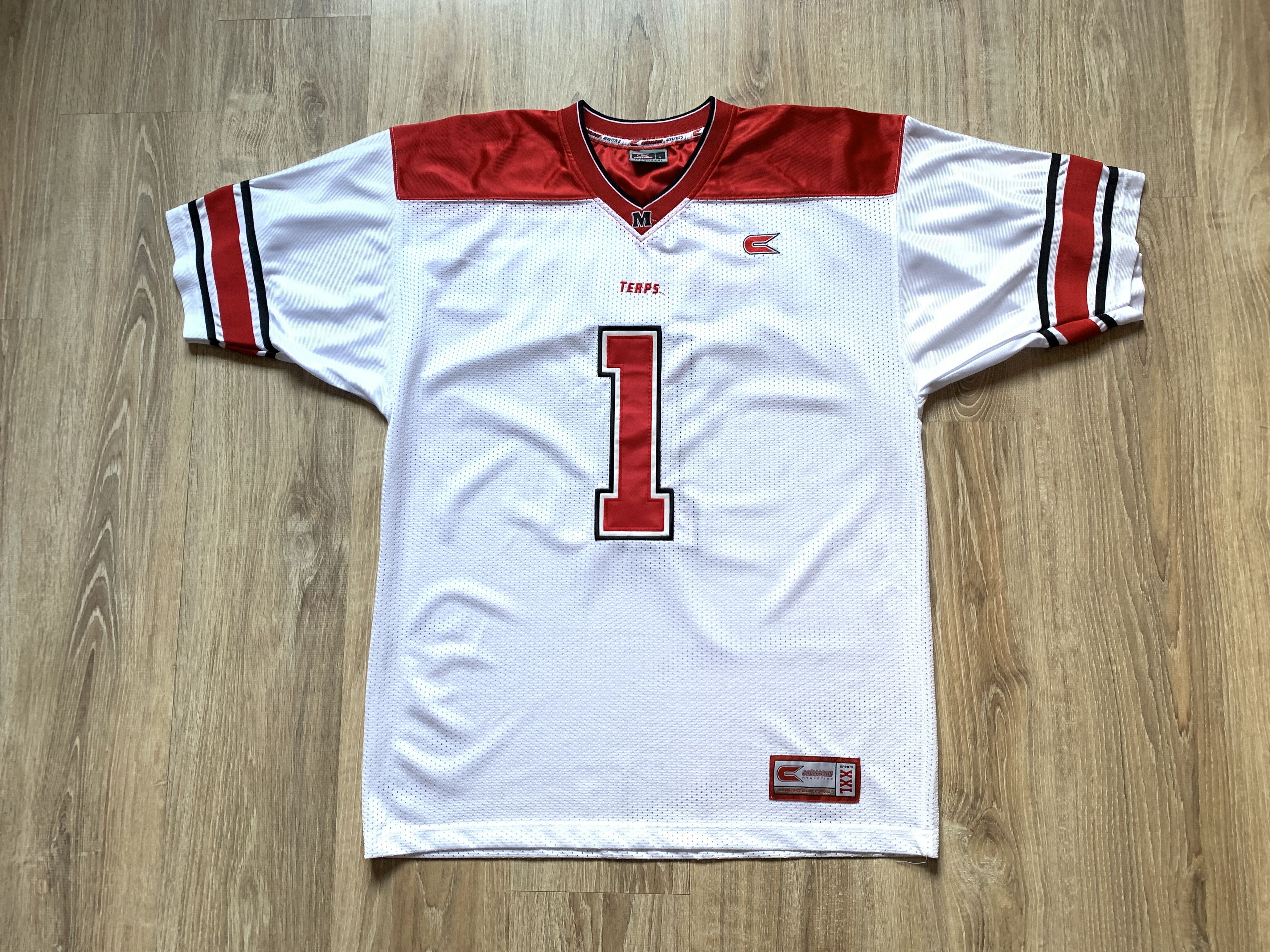 NBA × Vintage Vintage Maryland Terrapins #1 Basketball Jersey Size US L / EU 52-54 / 3 - 12 Thumbnail