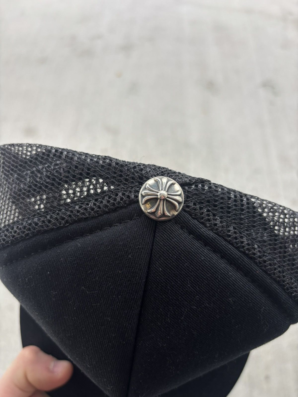Chrome Hearts Lamb Skin triple patch brand new hat Size ONE SIZE - 3 Thumbnail