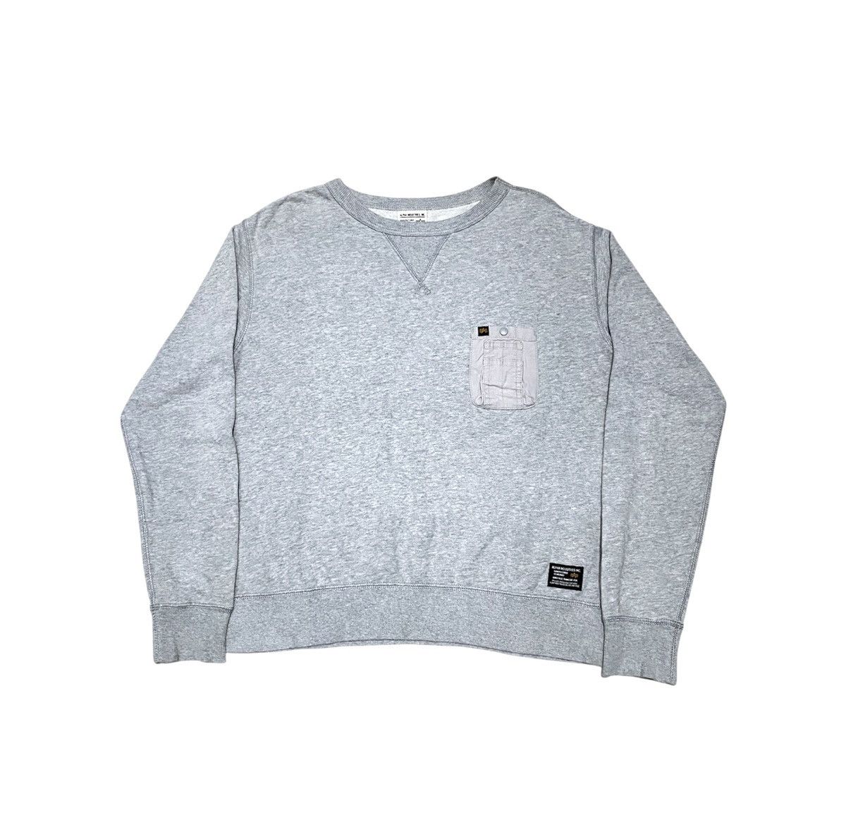 Alpha Industries Alpha Industries US Military Pocket Sweatshirt Size US L / EU 52-54 / 3 - 1 Thumbnail