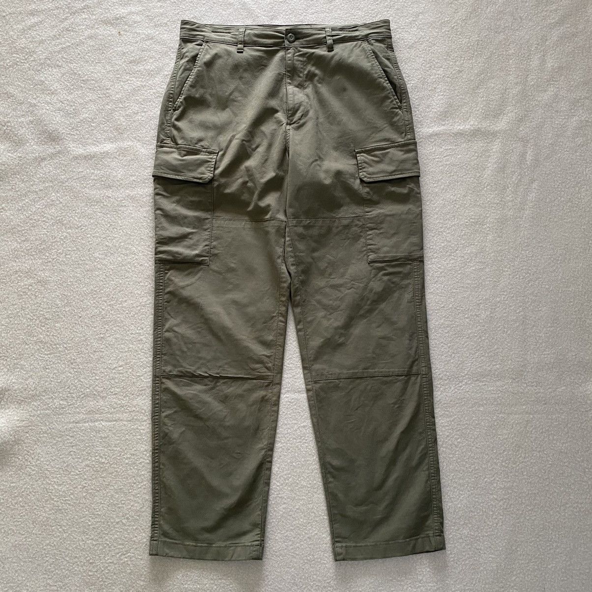 If Six Was Nine × Japanese Brand Uniqlo Double Knee Cargo Pants w34 Size US 34 / EU 50 - 1 Thumbnail