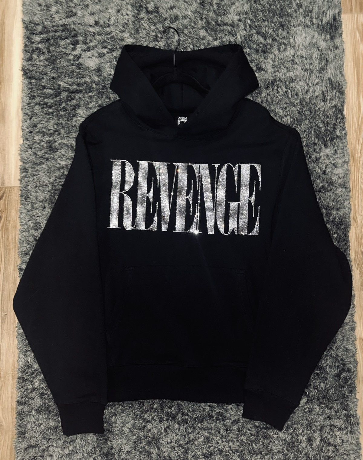 Revenge Revenge - Rhinestone Nirvana Hoodie Size US L / EU 52-54 / 3 - 1 Thumbnail