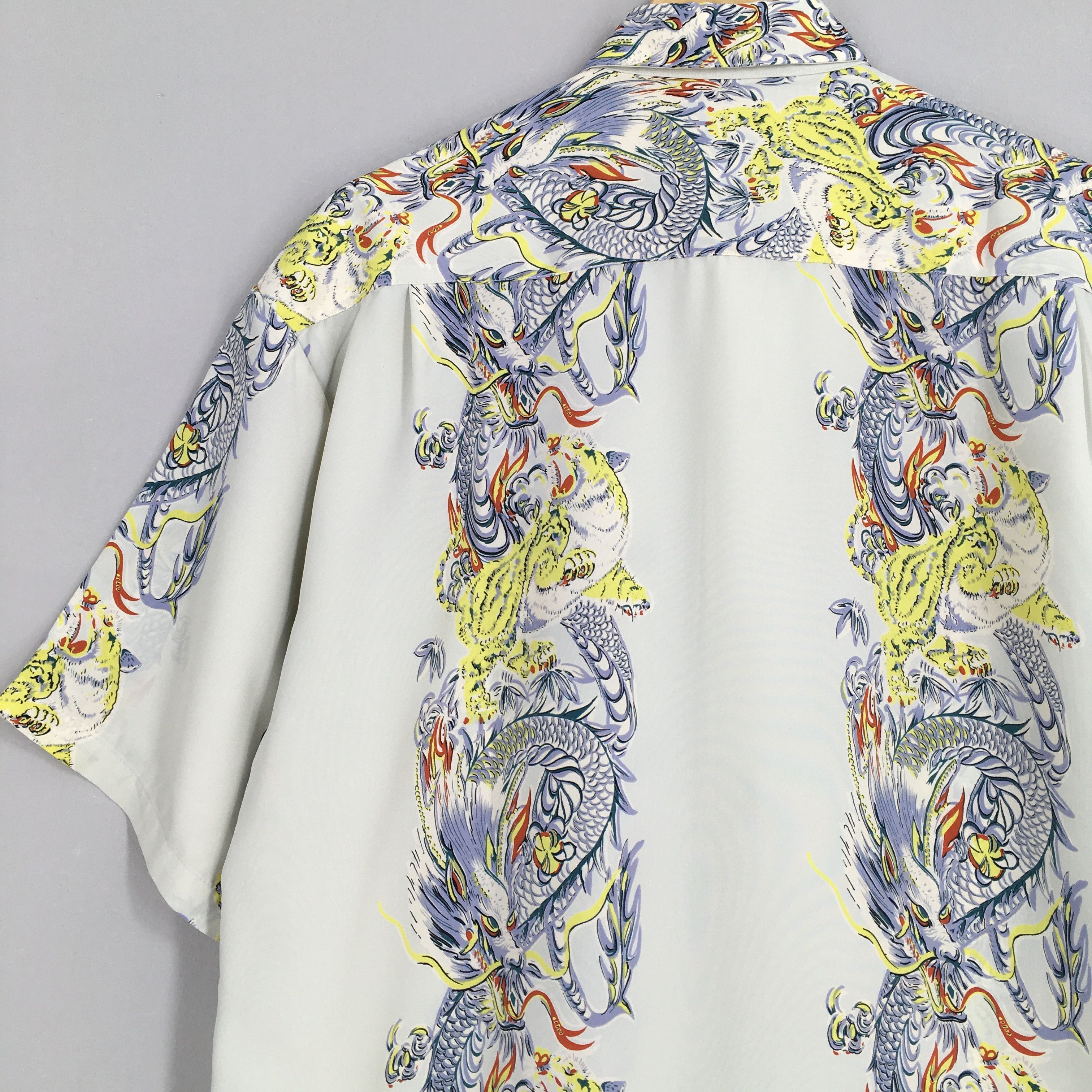 Sun Surf × Vintage Hawaiian Japanese Culture Tiger Roar Rayon Shirt Large Size US L / EU 52-54 / 3 - 8 Thumbnail