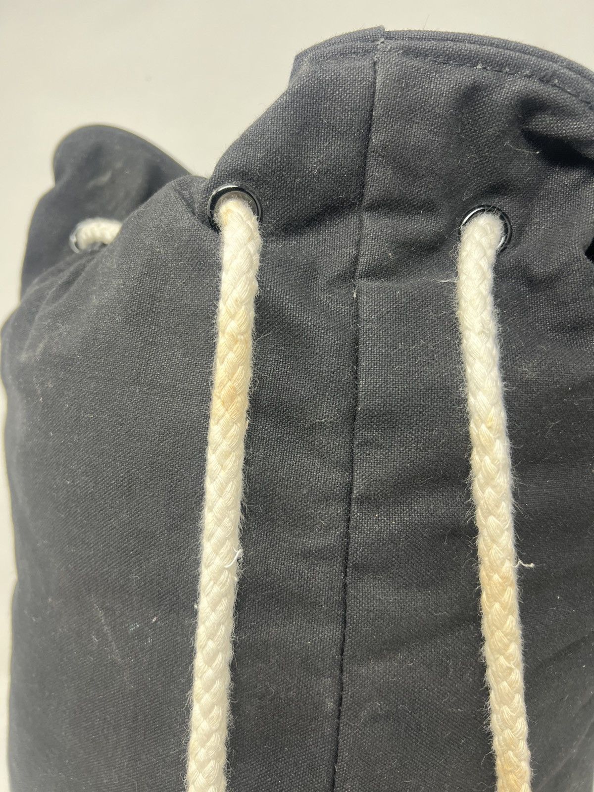 Chanel Chanel Black Drawstring Canvas Bucket Size ONE SIZE - 7 Thumbnail