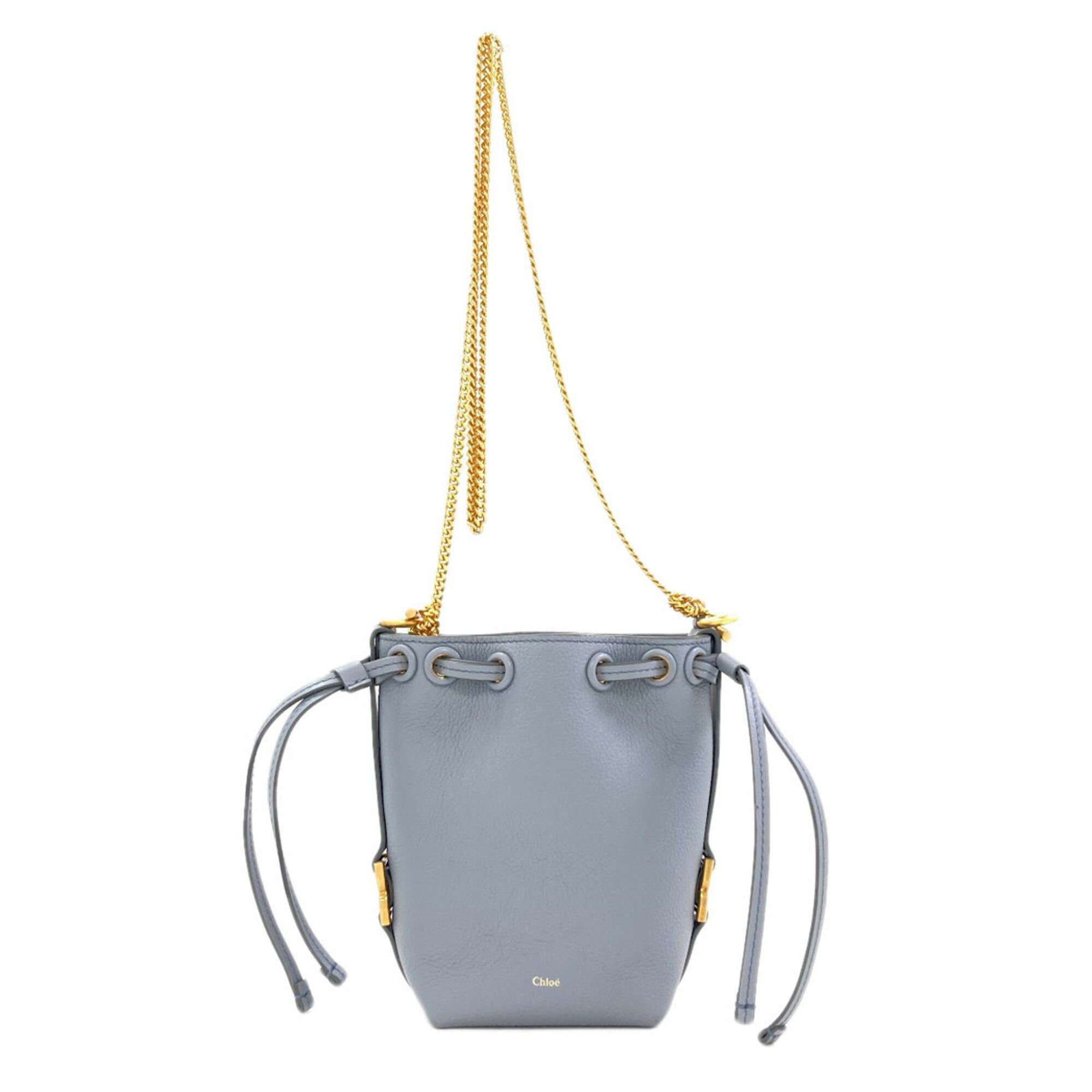 Chloe Chloé Chloe Marcie Chain Shoulder Bag Leather Women's CHLOE Size ONE SIZE - 1 Thumbnail