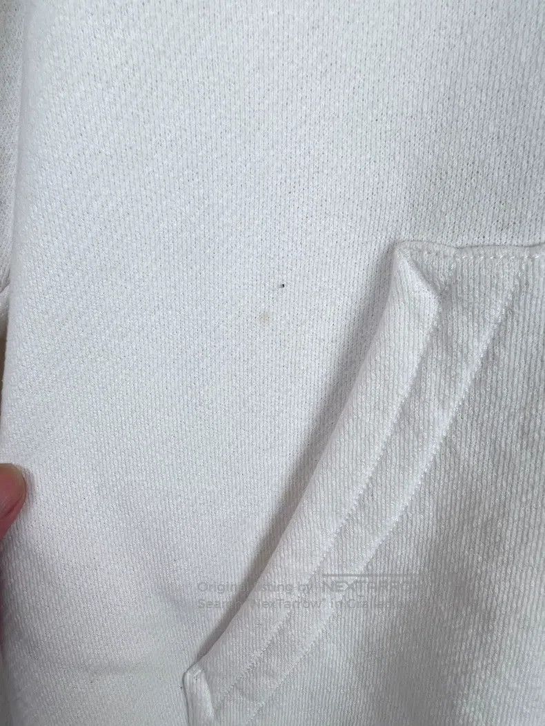 Acne Studios Acne Studios White Sweatshirt with Back Patch Logo Size M / US 6-8 / IT 42-44 - 7 Thumbnail