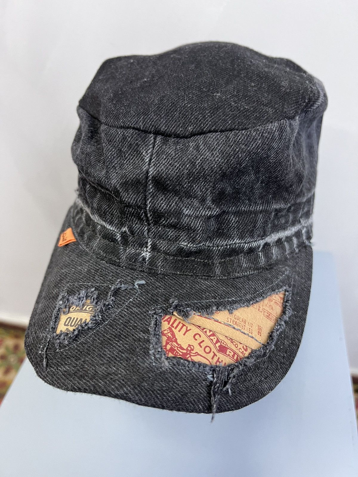 Hysteric Glamour × Levi's ARCHV PATCHWORK REWOKED legrandebleu style CAP hat Size ONE SIZE - 4 Thumbnail