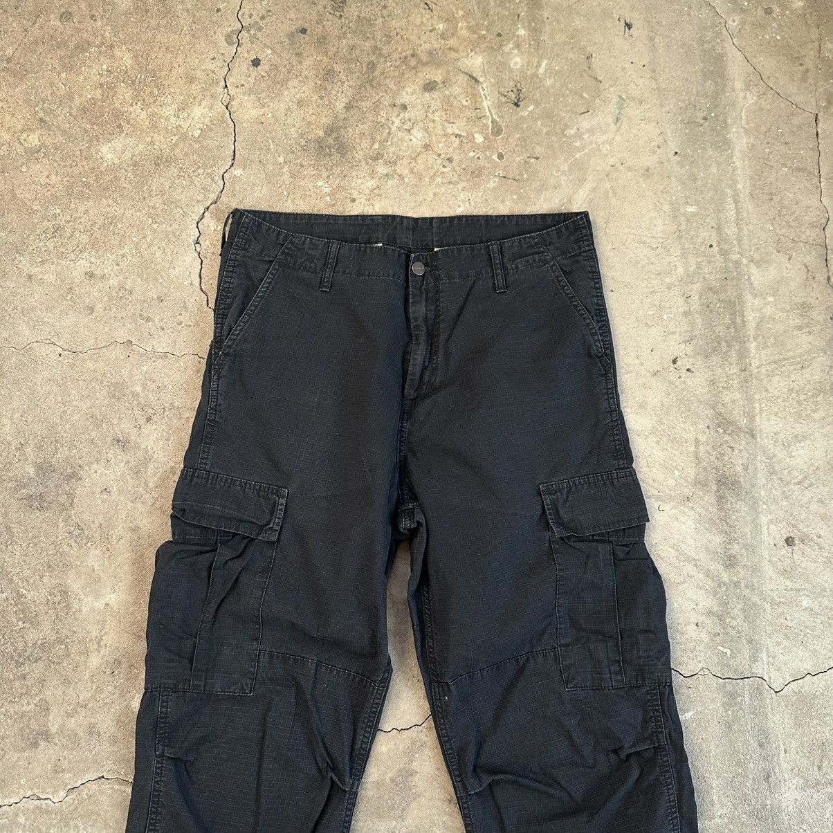 Carhartt Carhartt WiP Cargo regular Pants Black Multipocket Size US 34 / EU 50 - 7 Thumbnail