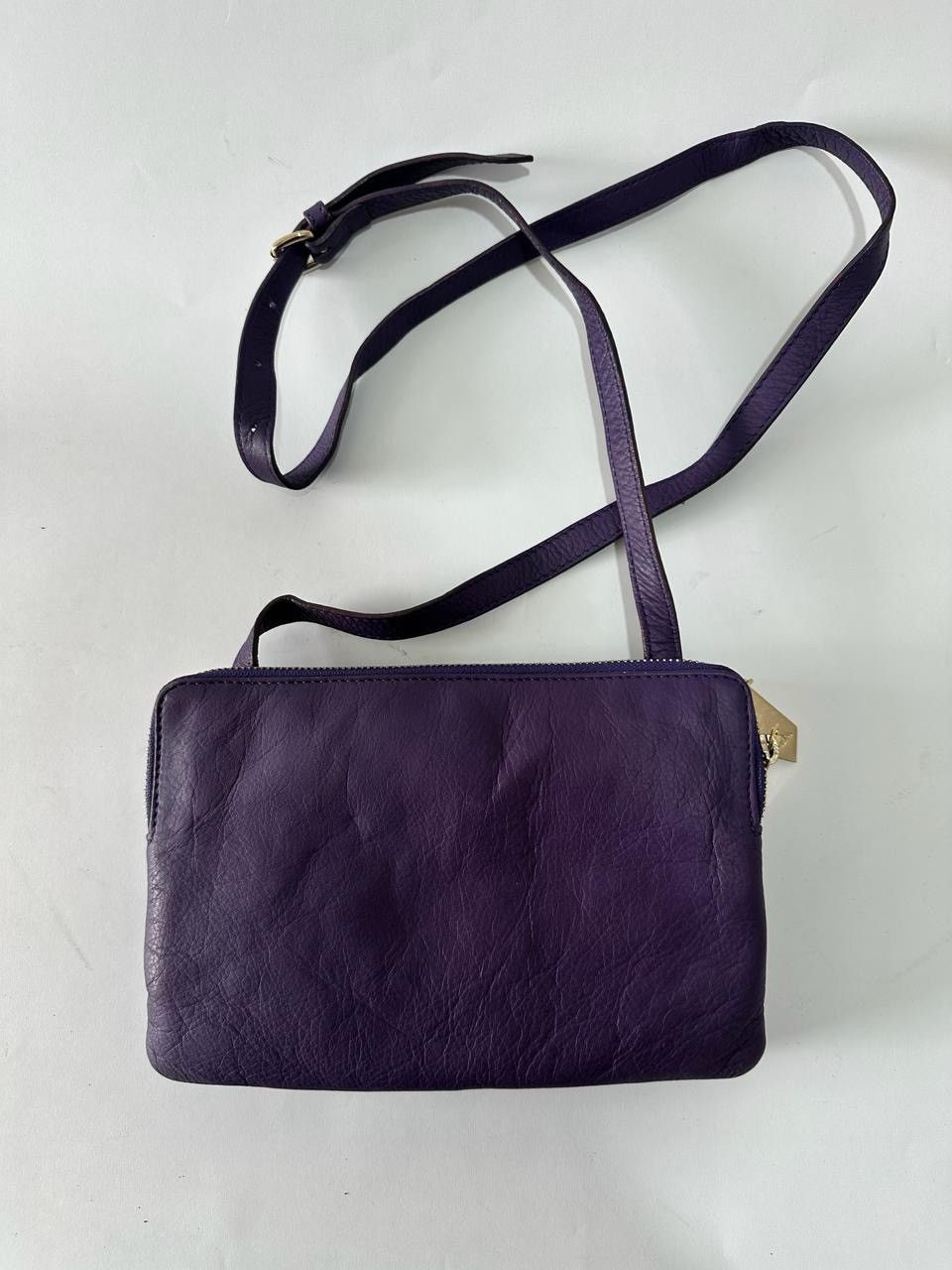 Vivienne Westwood Vivienne Westwood Purple Leather Crossbody Bag Size ONE SIZE - 2 Thumbnail