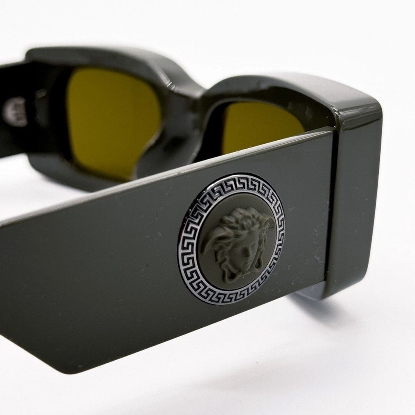 Versace New Versace VE4474U 549173 Olive Sunglasses Unisex Authentic Size ONE SIZE - 8 Thumbnail