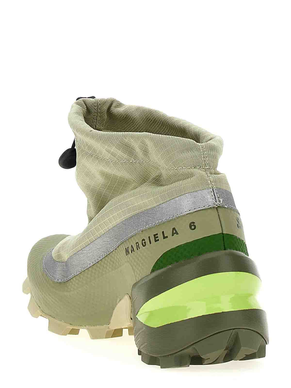 Maison Margiela × Salomon o1w1db11225 Low-Top Sneakers in Green Size US 6 / IT 36 - 3 Thumbnail