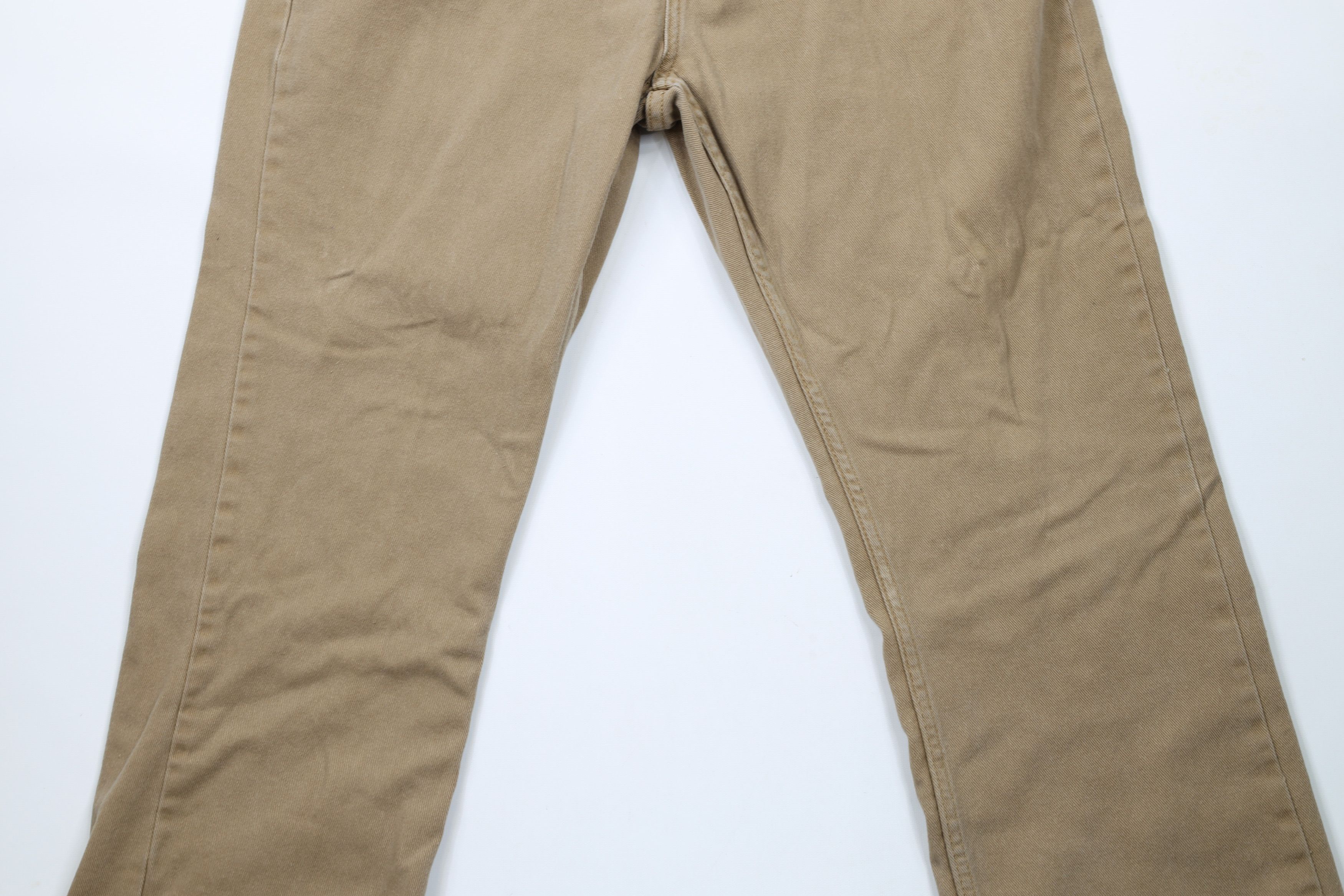 Vintage Vintage Y2K Streetwear Lined Wide Leg Denim Jeans Beige Size US 38 / EU 54 - 4 Thumbnail