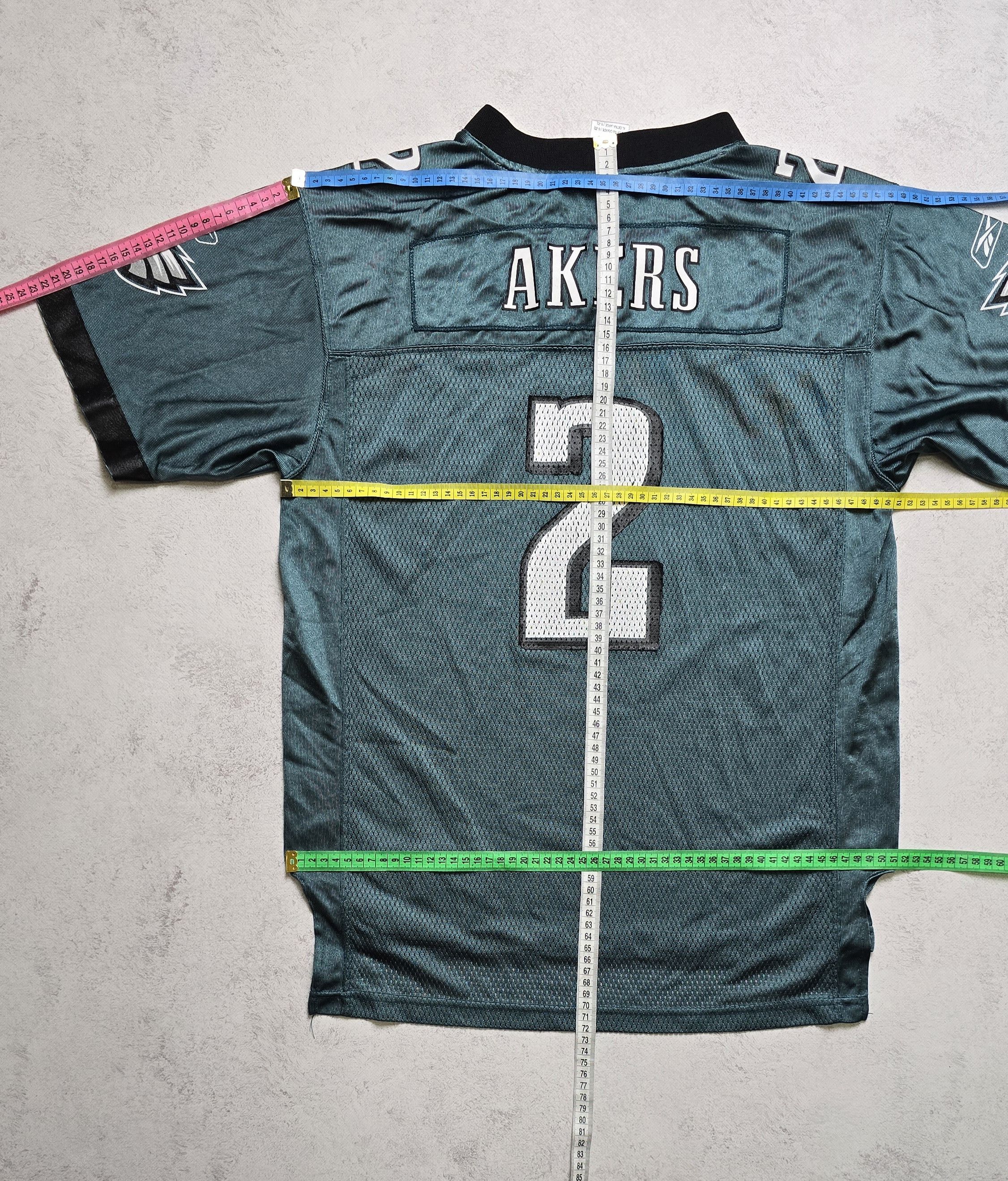 Reebok David Akers #2 Philadelphia Eagles Jersey Youth Sz XL 18/20 Size US XS / EU 42 / 0 - 4 Thumbnail