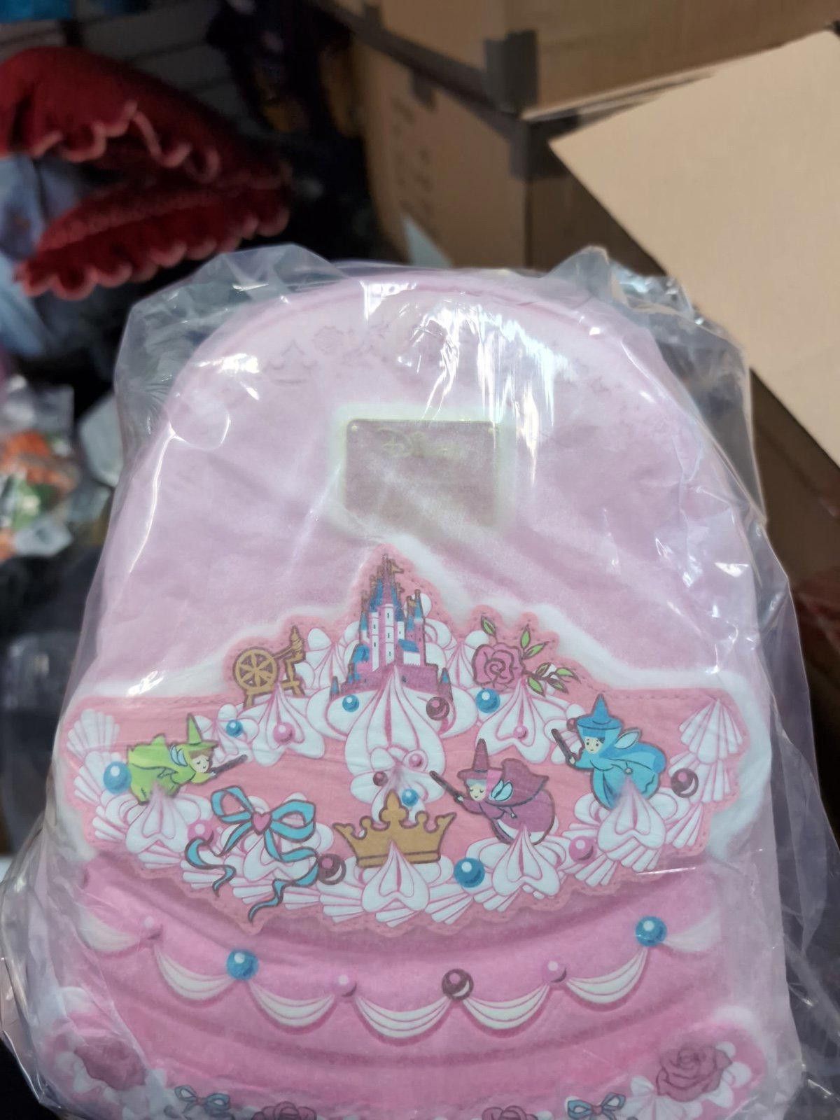 Loungefly Disney Sleeping Beauty Aurora Cake Mini Backpack