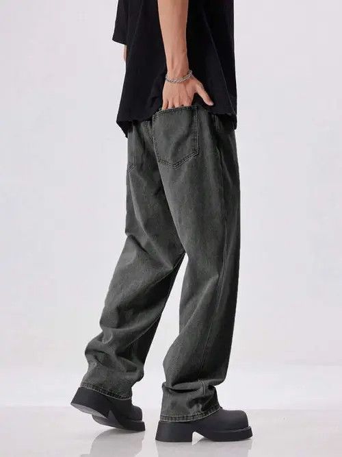 Japanese Brand × Vintage Vintage 2000s Retro Denim Jeans Loose fit Size US 30 / EU 46 - 2 Thumbnail