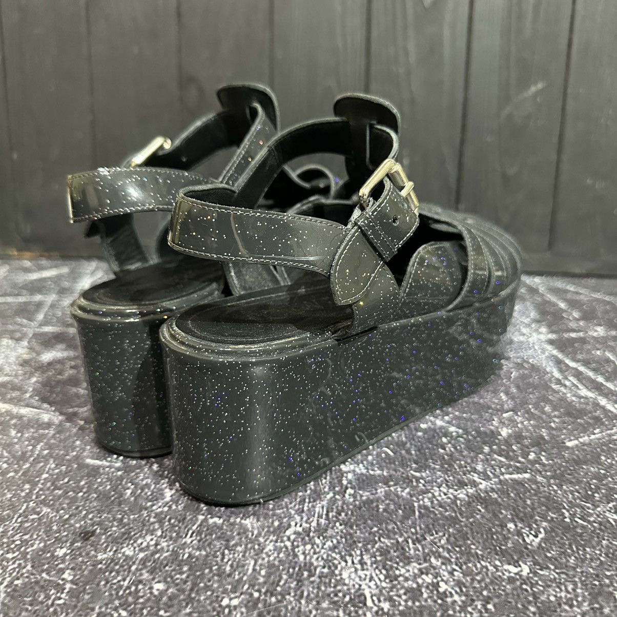 Loewe LOEWE GLITTER PATENT Leather Platform Women’s Shoes 38size Size US 8 / IT 38 - 8 Thumbnail