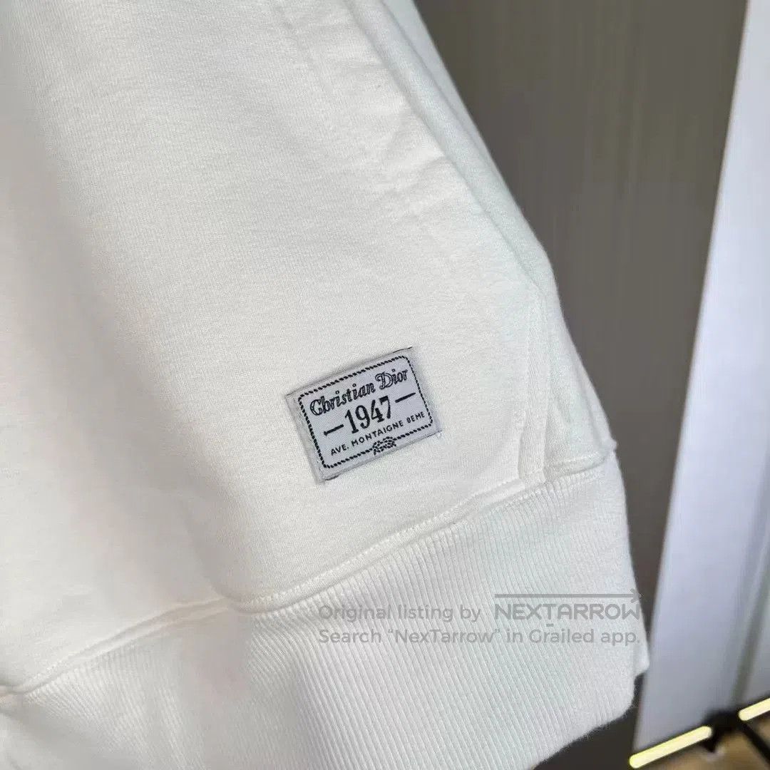 Dior Dior 1947 Embroidered Letter Hoodie. Size S / US 4 / IT 40 - 4 Thumbnail
