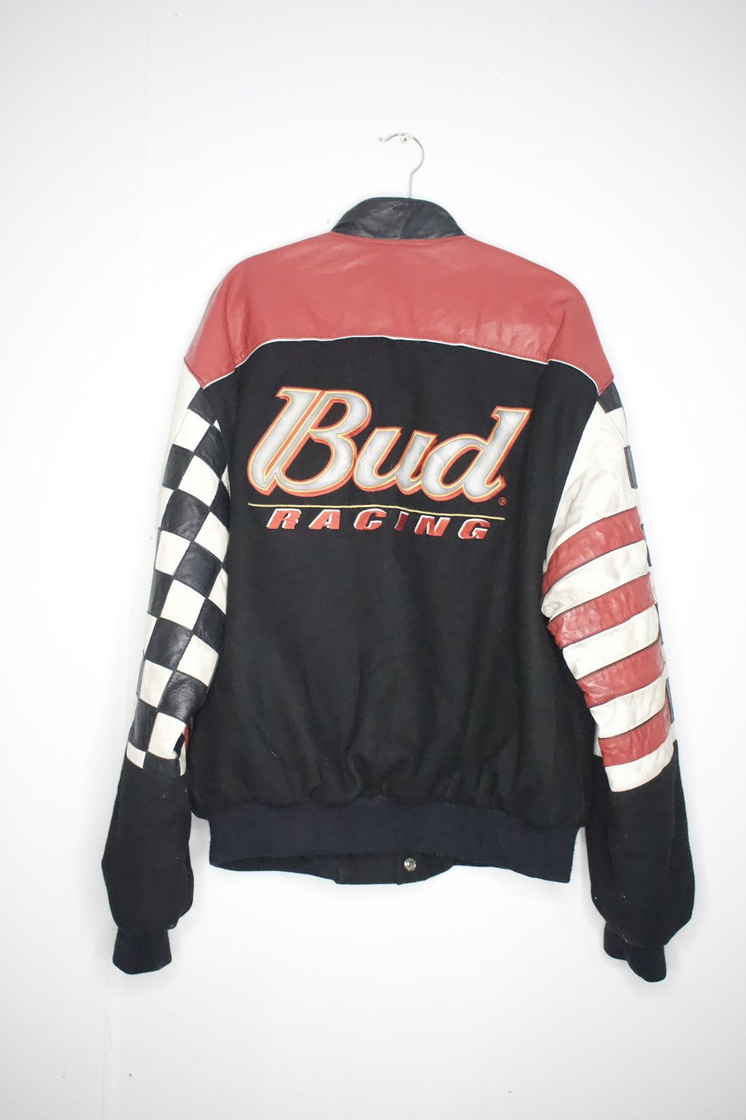 NASCAR × Vintage Authentic Vintage Bud Racing NASCAR Jacket Size US L / EU 52-54 / 3 - 2 Thumbnail