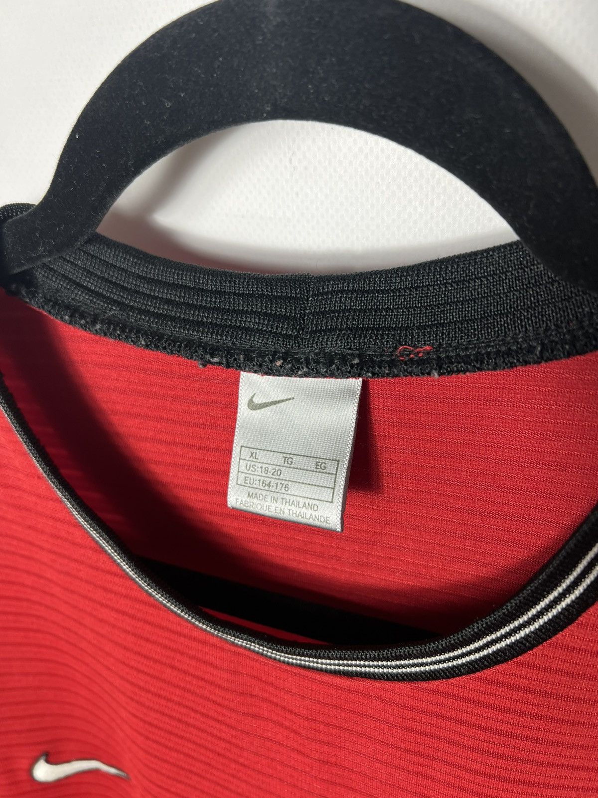 Nike Vintage 90s streetwear y2k Nike Team Red T-shirt Size Xl Size US XL / EU 56 / 4 - 5 Thumbnail
