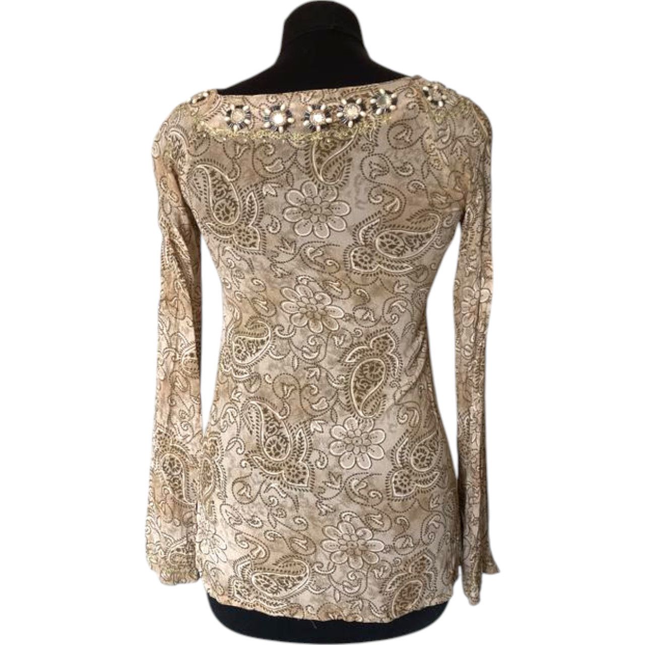 Other Boho blouse sz M viscose avant-premiere Size M / US 6-8 / IT 42-44 - 2 Thumbnail