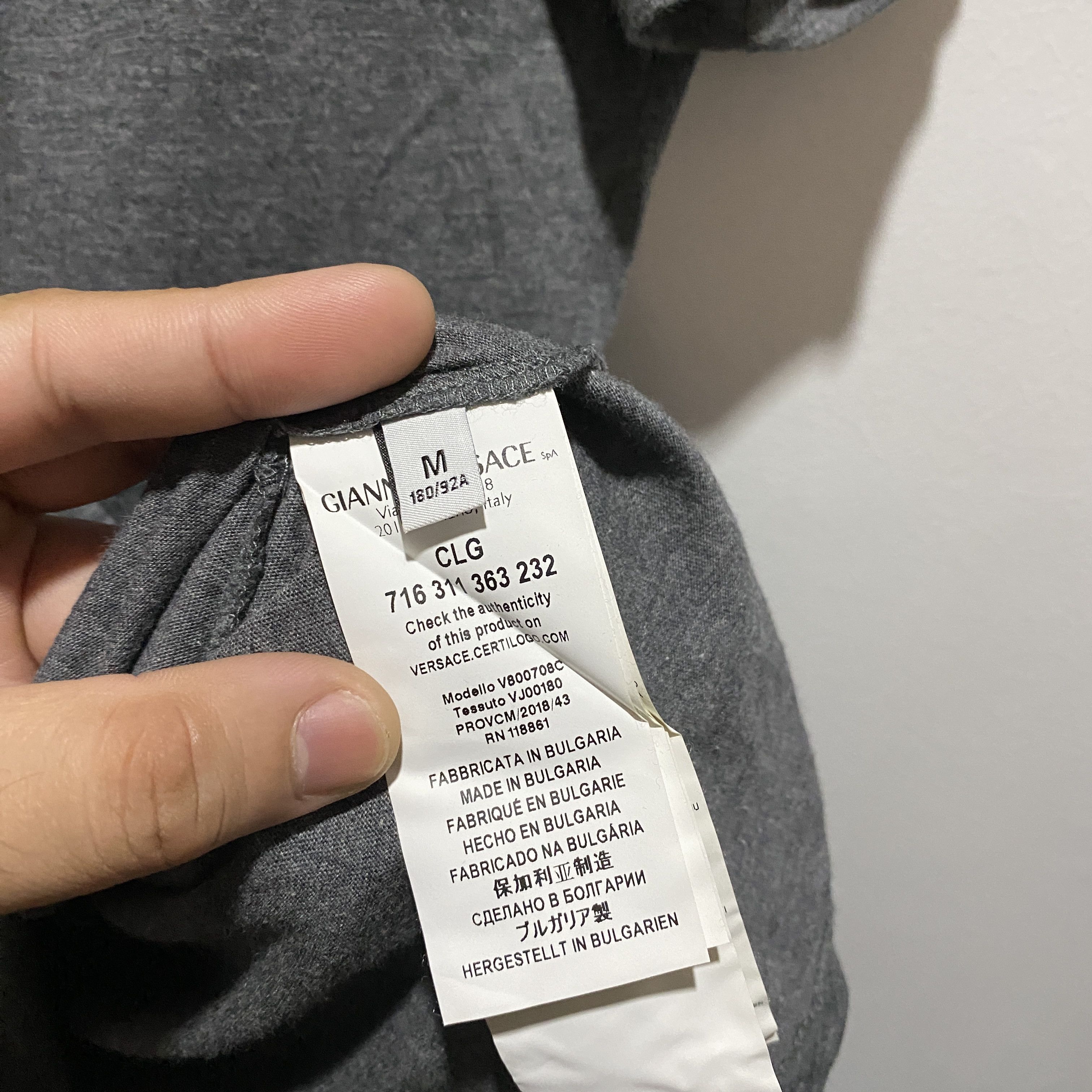 Versace Gianni Versace Collection Medusa Polo Shirt M Size US M / EU 48-50 / 2 - 6 Thumbnail