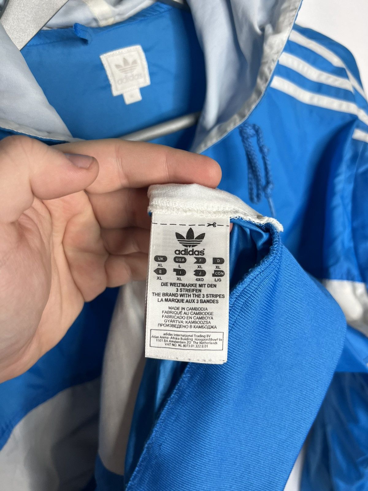 Adidas Vintage Adidas Firebird Full Zip Nylon Jacket Track Top Size US XL / EU 56 / 4 - 12 Thumbnail