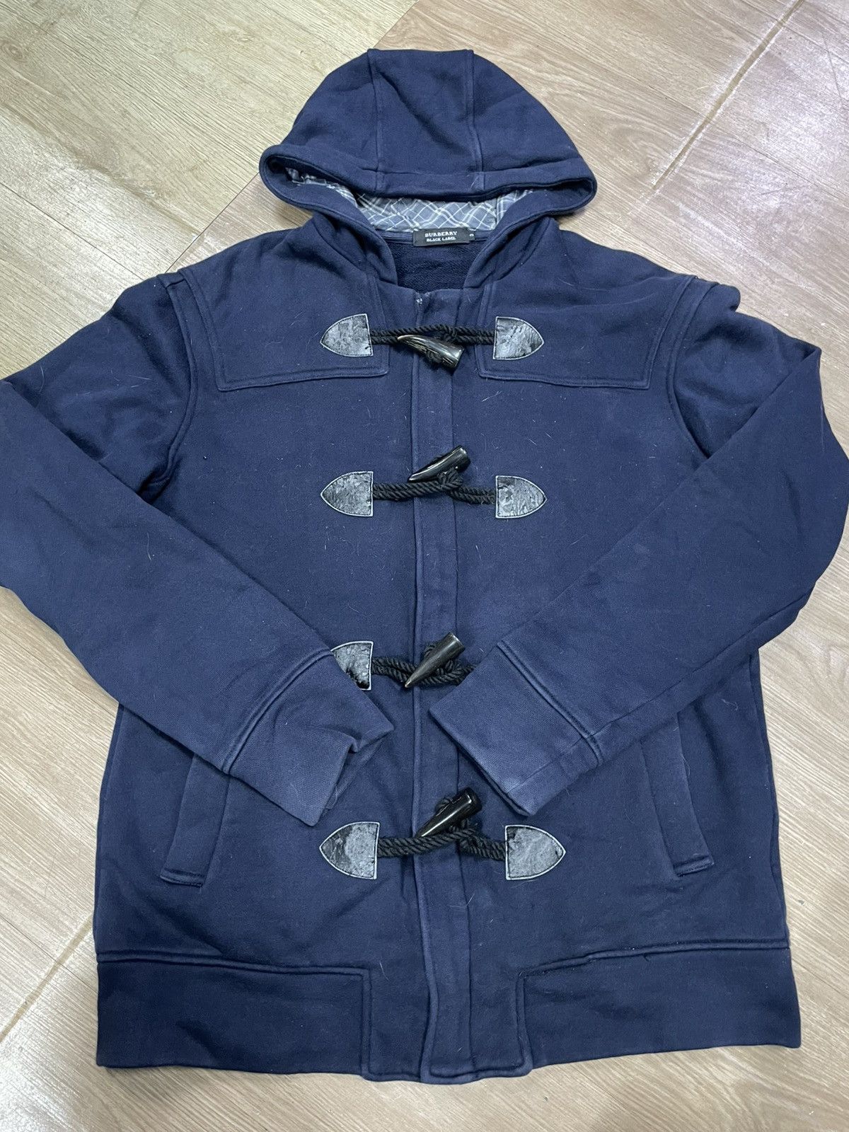 Burberry Burberry check-lined duffle coat Size US L / EU 52-54 / 3 - 1 Thumbnail