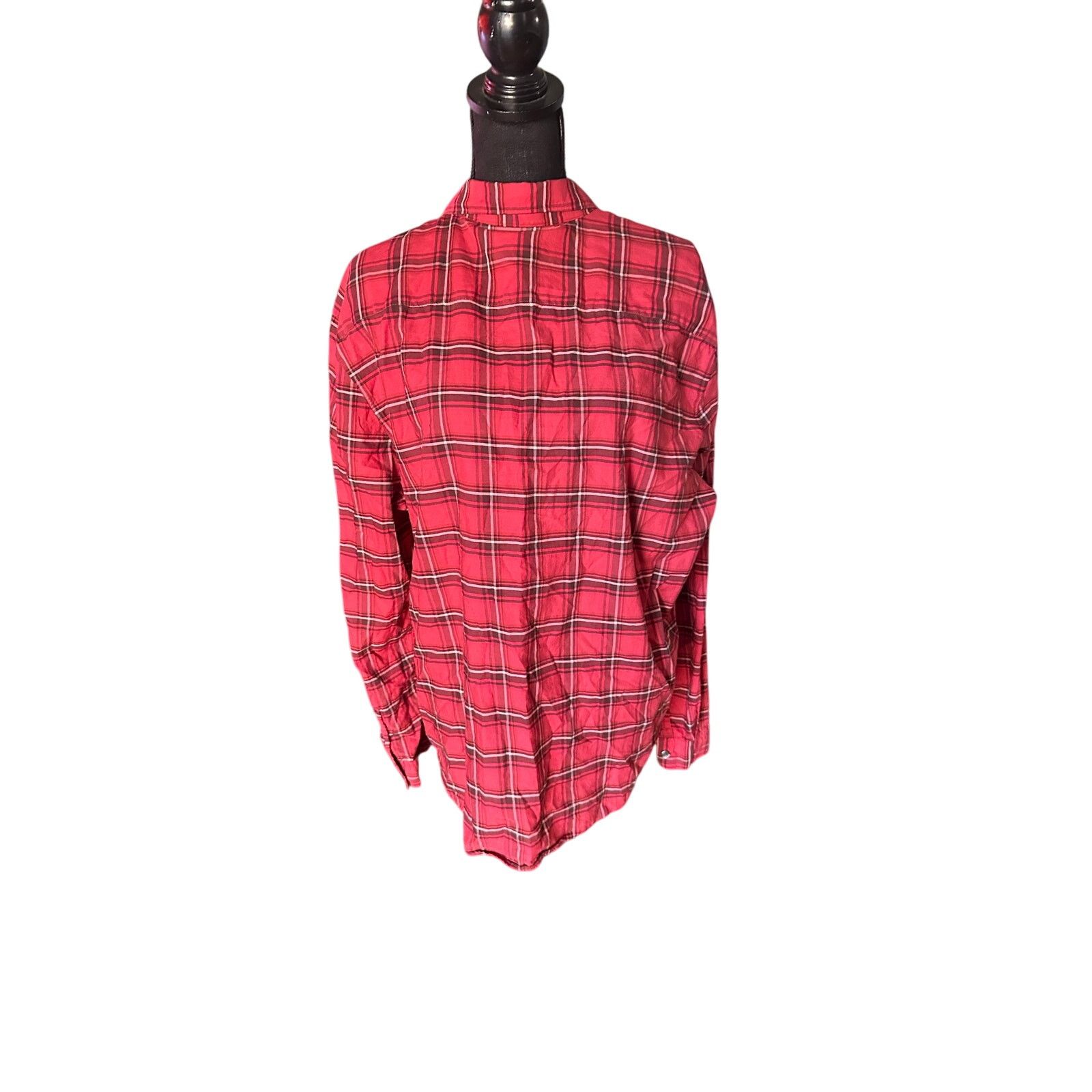 johnnie-O Johnnie- O Red Plaid Longsleeve Button Up Shirt Size US L / EU 52-54 / 3 - 6 Thumbnail