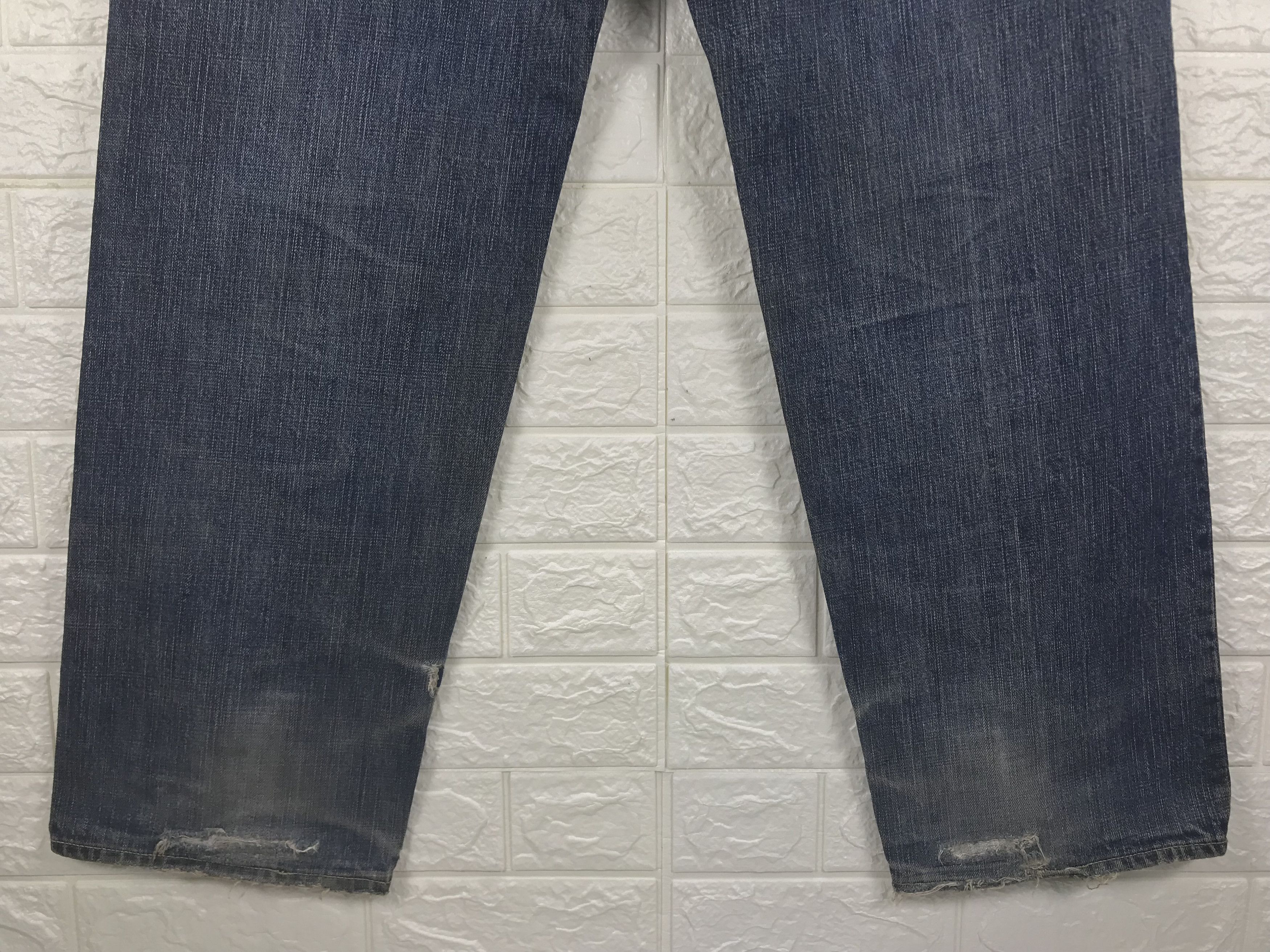 MasterPiece Vintage Master piece X Hectic Denim Baggy Jeans Size US 35 - 8 Thumbnail