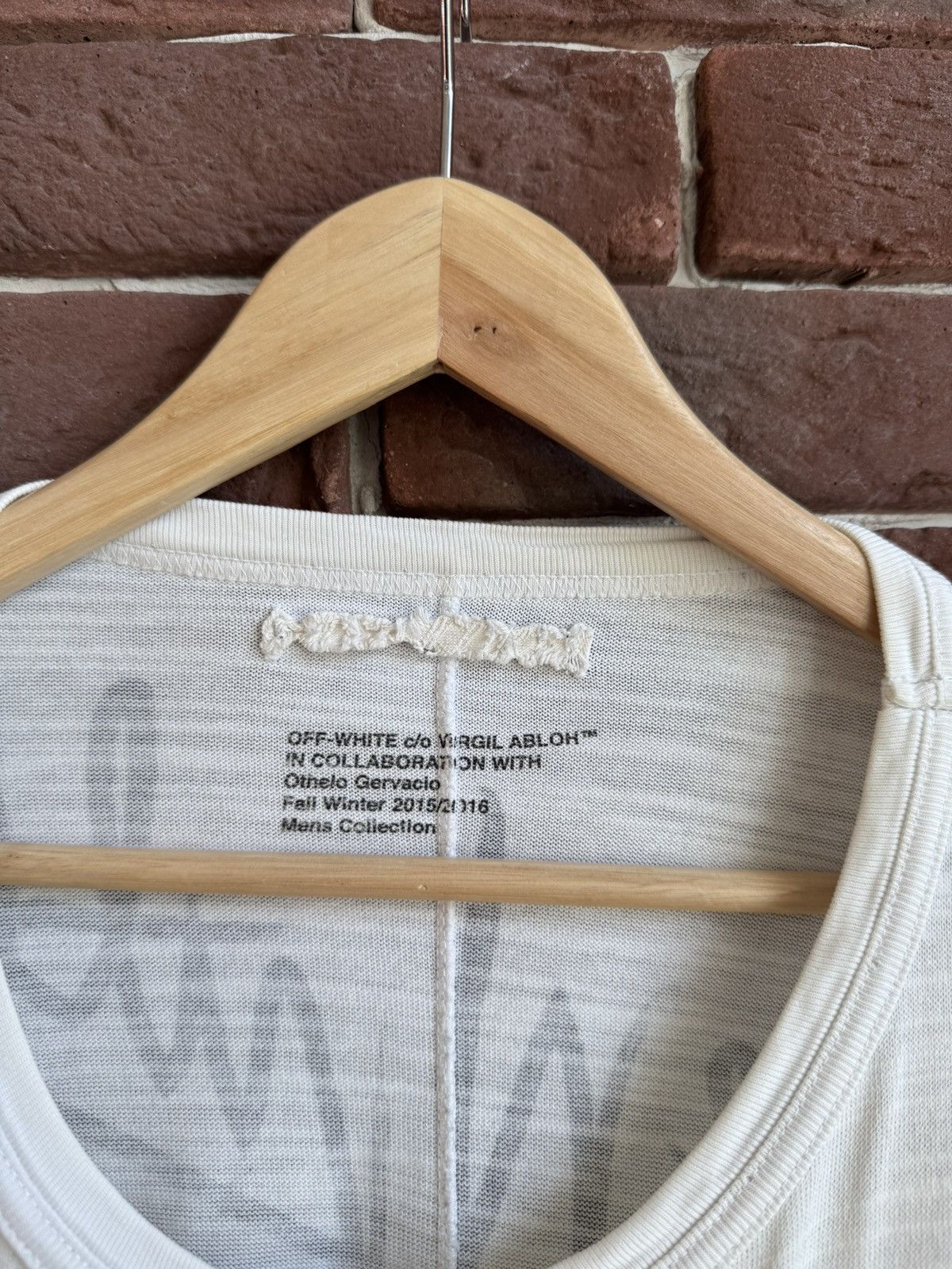 Off-White Rare x Off-White Othello Half Time 'War Is Hell' Tee FW16 Size US L / EU 52-54 / 3 - 8 Thumbnail