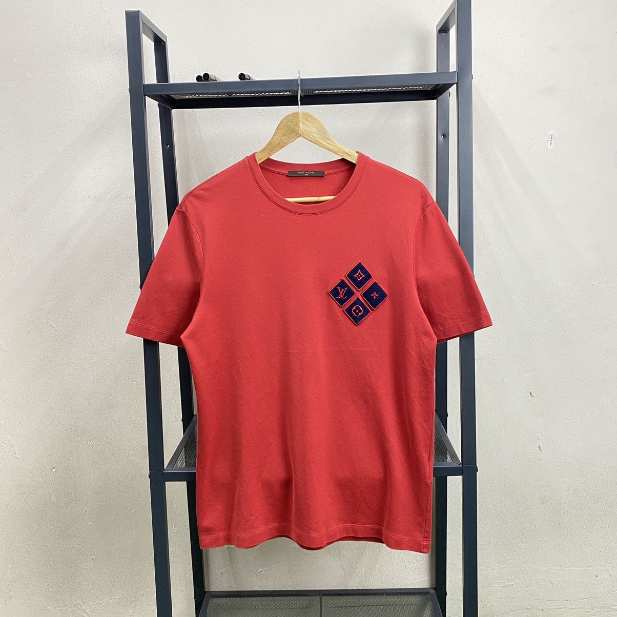 Louis Vuitton Louis Vuittion Monogram T-shirt Red Size US L / EU 52-54 / 3 - 1 Thumbnail