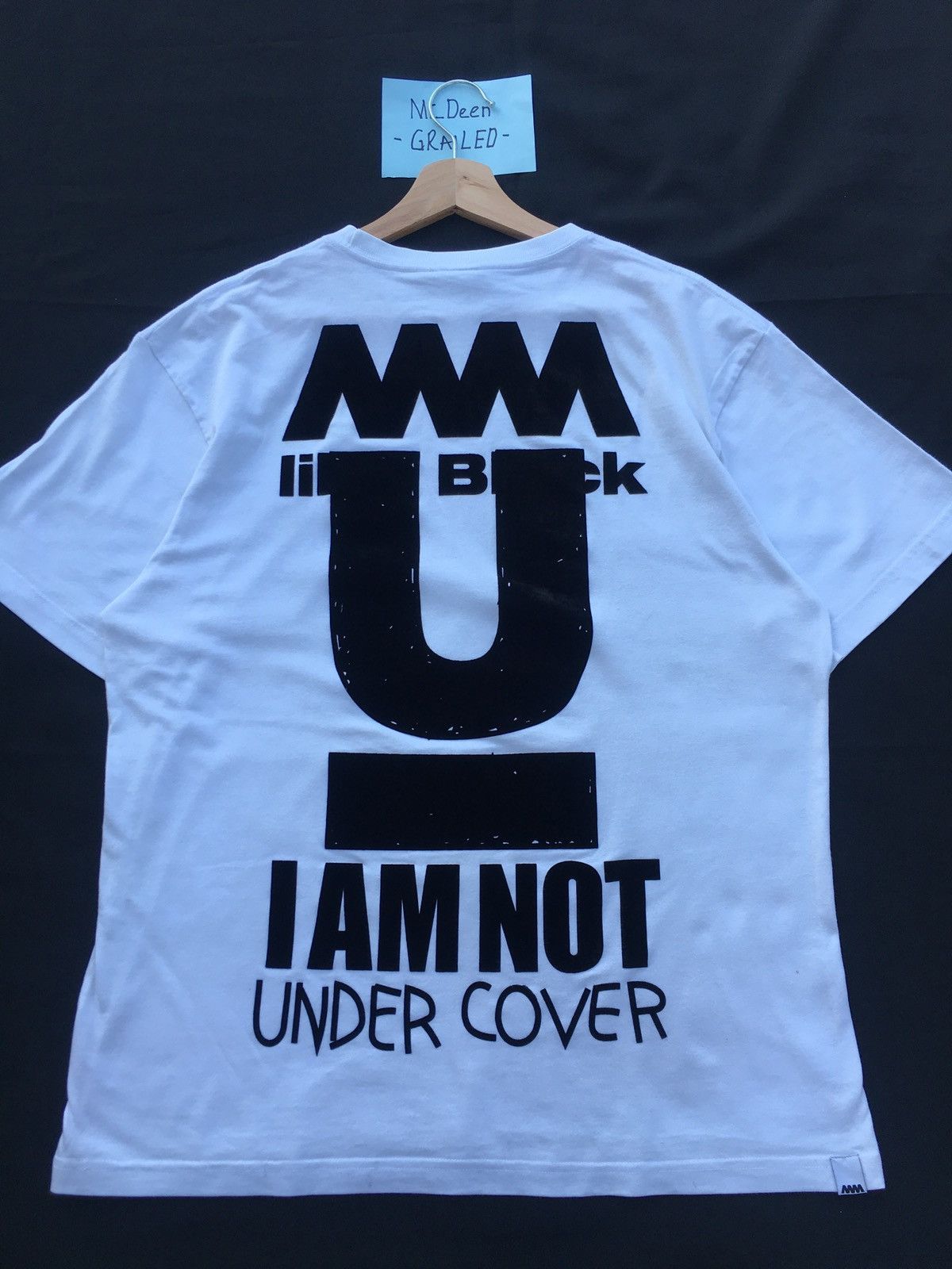 Undercover Rare Undercover U Logo A Most Wanted Tee of The 20th Century Size US L / EU 52-54 / 3 - 14 Thumbnail