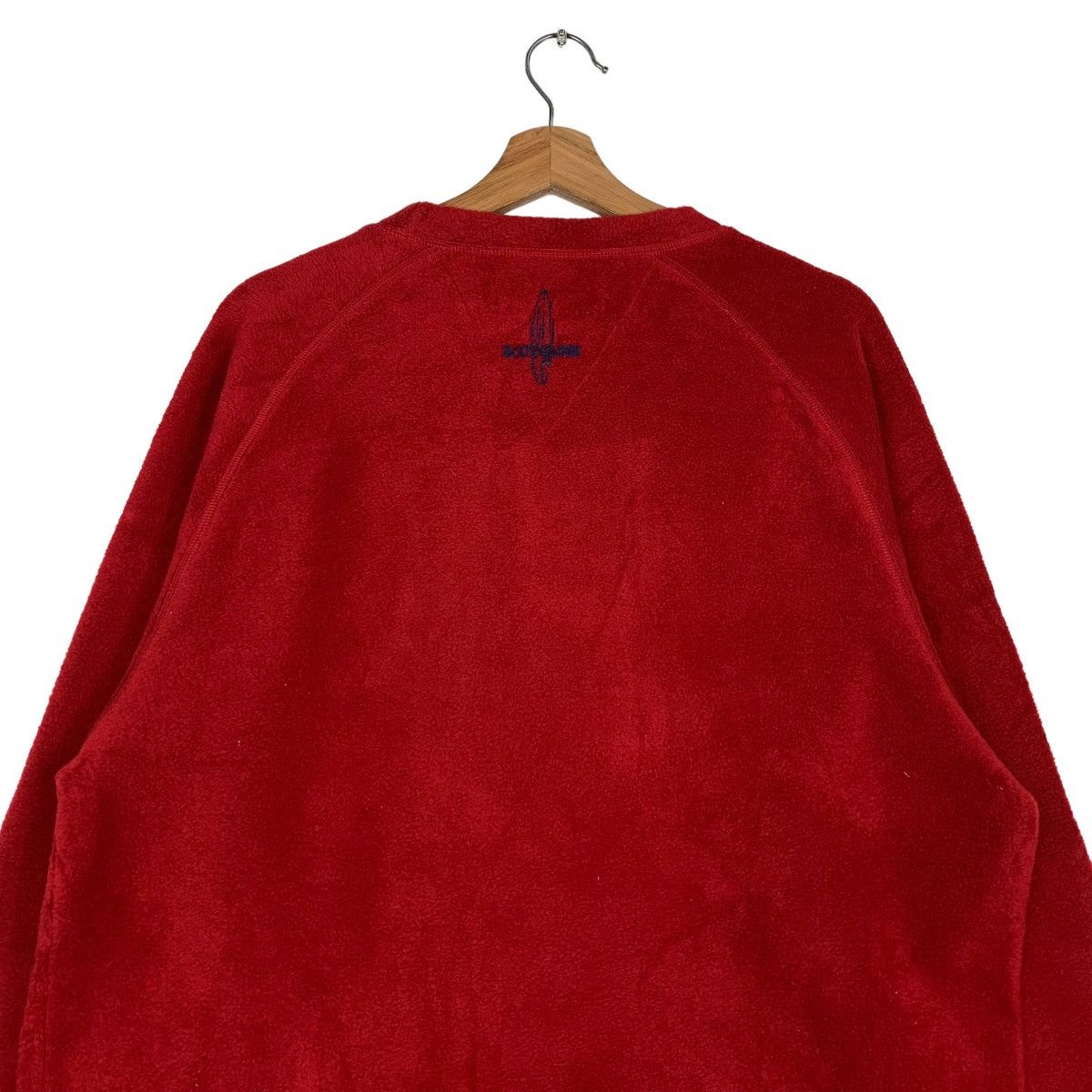 Body Glove BODY GLOVE Pullover Red Fleece Sweater #0426-C20 Size US M / EU 48-50 / 2 - 8 Thumbnail