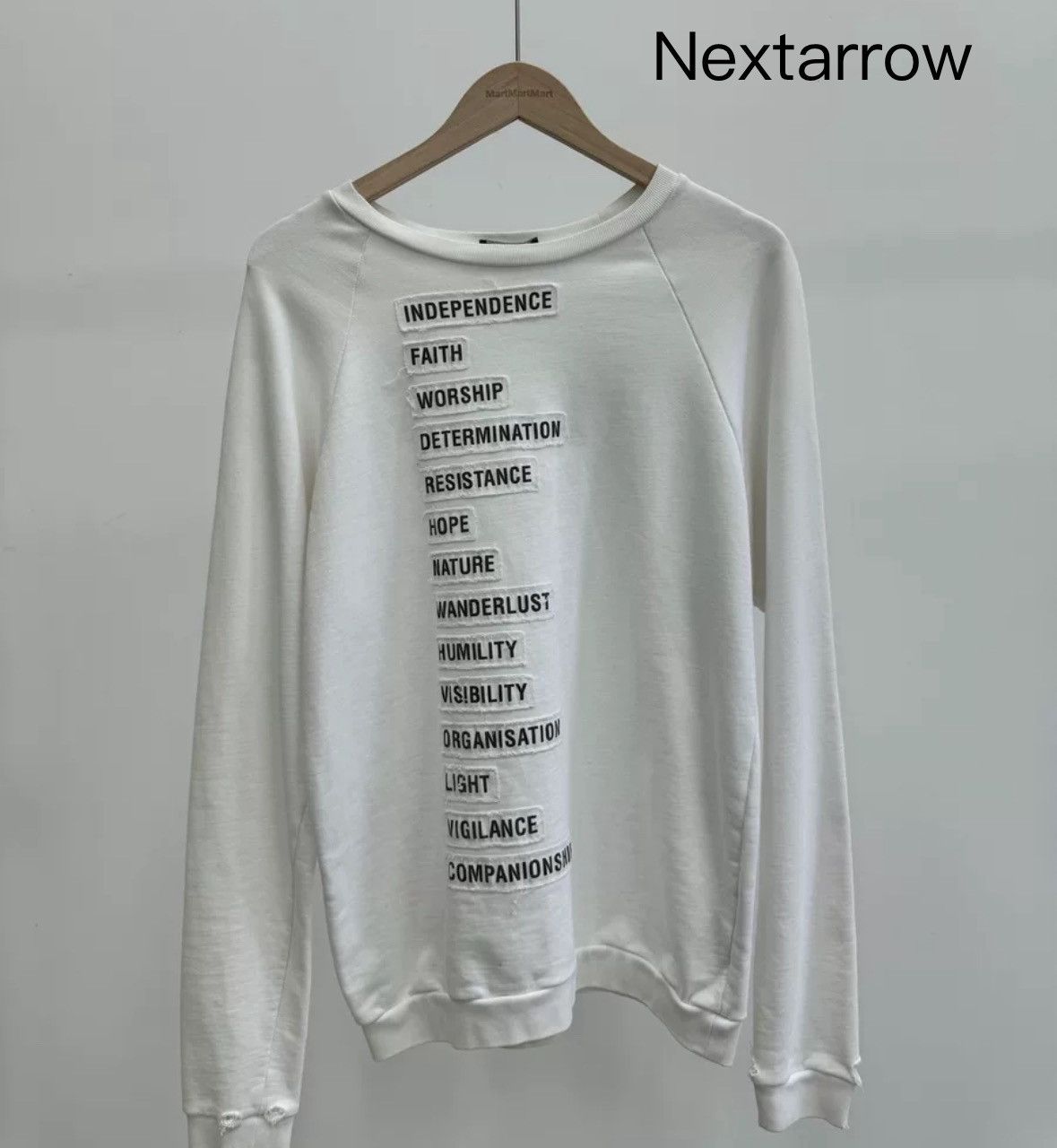 Raf Simons RAF SIMONS Redux sticker slogan hoodie2412-Nextarrow Size US S / EU 44-46 / 1 - 1 Thumbnail