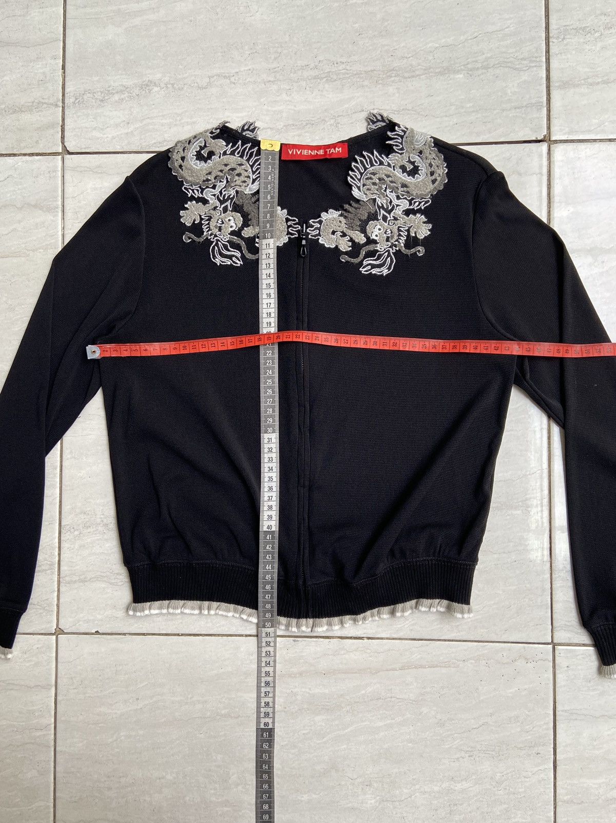 Vivienne Tam VIVIENNE TAM Black Jacket/Cardigan Size XS / US 0-2 / IT 36-38 - 2 Thumbnail
