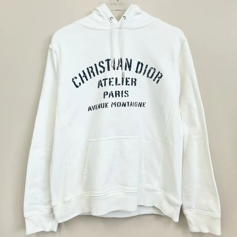 Dior Dior White Women's Hoodie 0089 Size M / US 6-8 / IT 42-44 - 1 Thumbnail