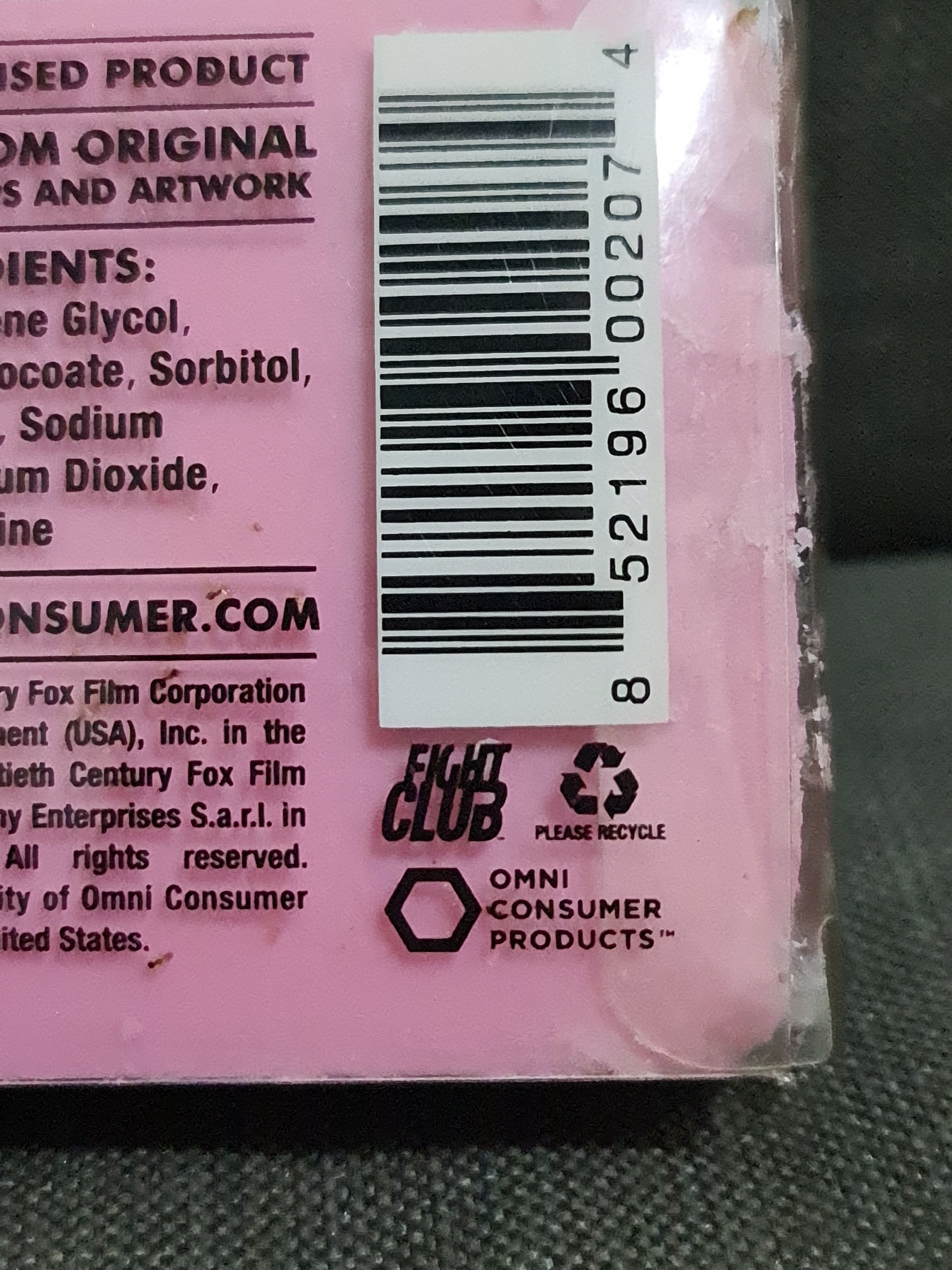 Other Fight Club soap - Officially Licensed Product by Fox Size ONE SIZE - 2 Thumbnail