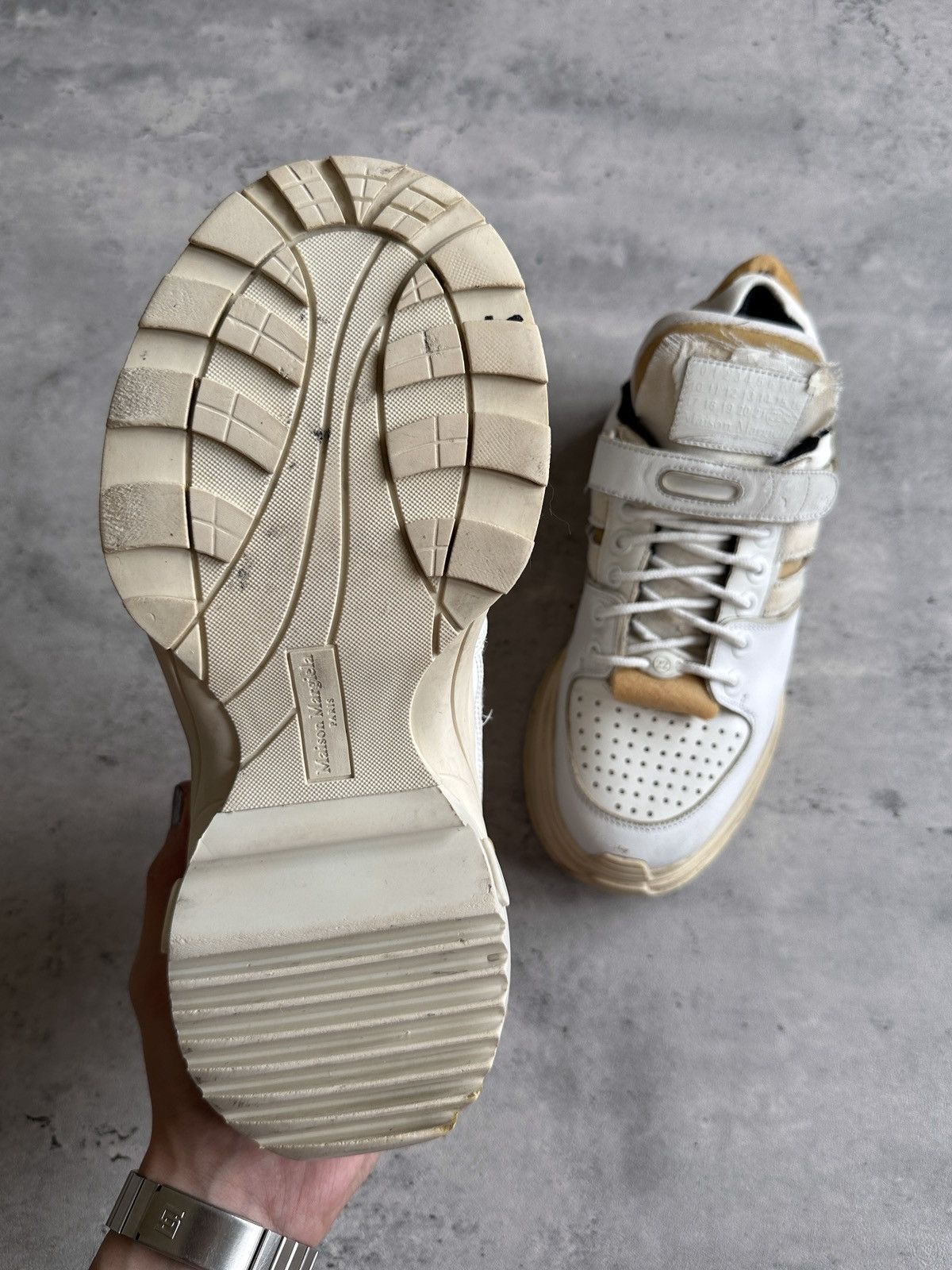 Maison Margiela FW18 RETRO FIT FUTURE LOW TOP Size US 7 / EU 40 - 15 Thumbnail