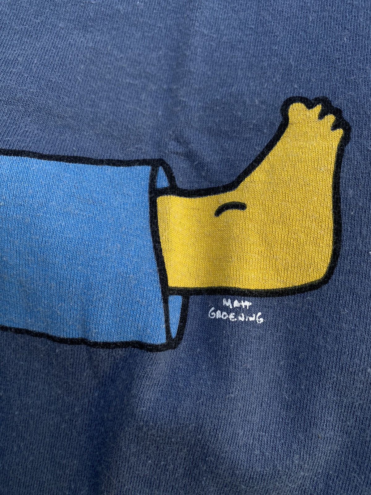 Cartoon Network × The Simpsons × Vintage Vintage 2002 The Simpsons Bart Simpson T-Shirt Size US L / EU 52-54 / 3 - 6 Thumbnail