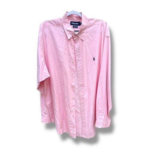 Ralph Lauren Ralph Lauren Shirt Men's XL Pink Stripe Oxford Button Down P Size US XL / EU 56 / 4 - 6 Thumbnail
