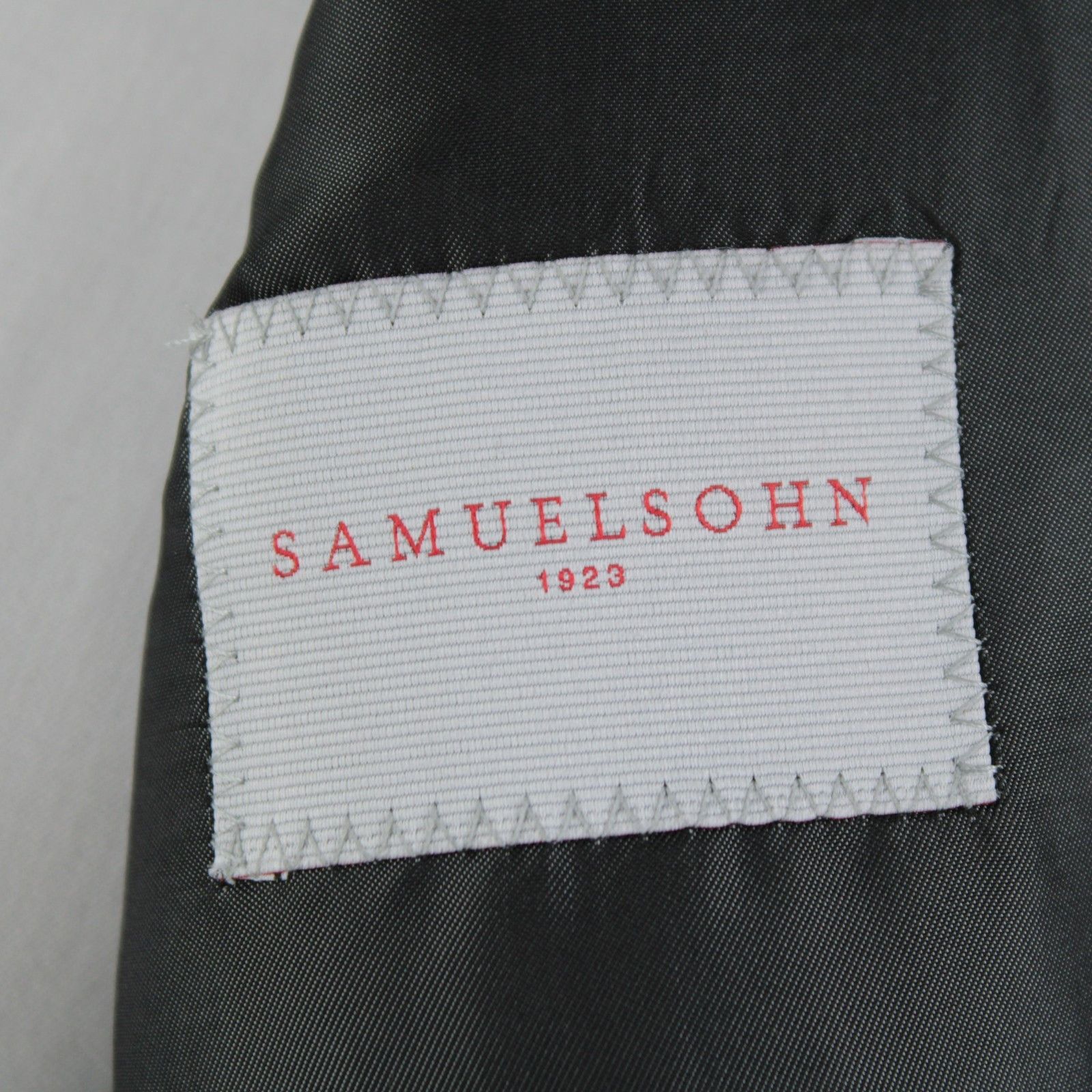 Samuelsohn Samuelsohn Sport Coat Size 40 Regular US in Black Size 40R - 7 Thumbnail