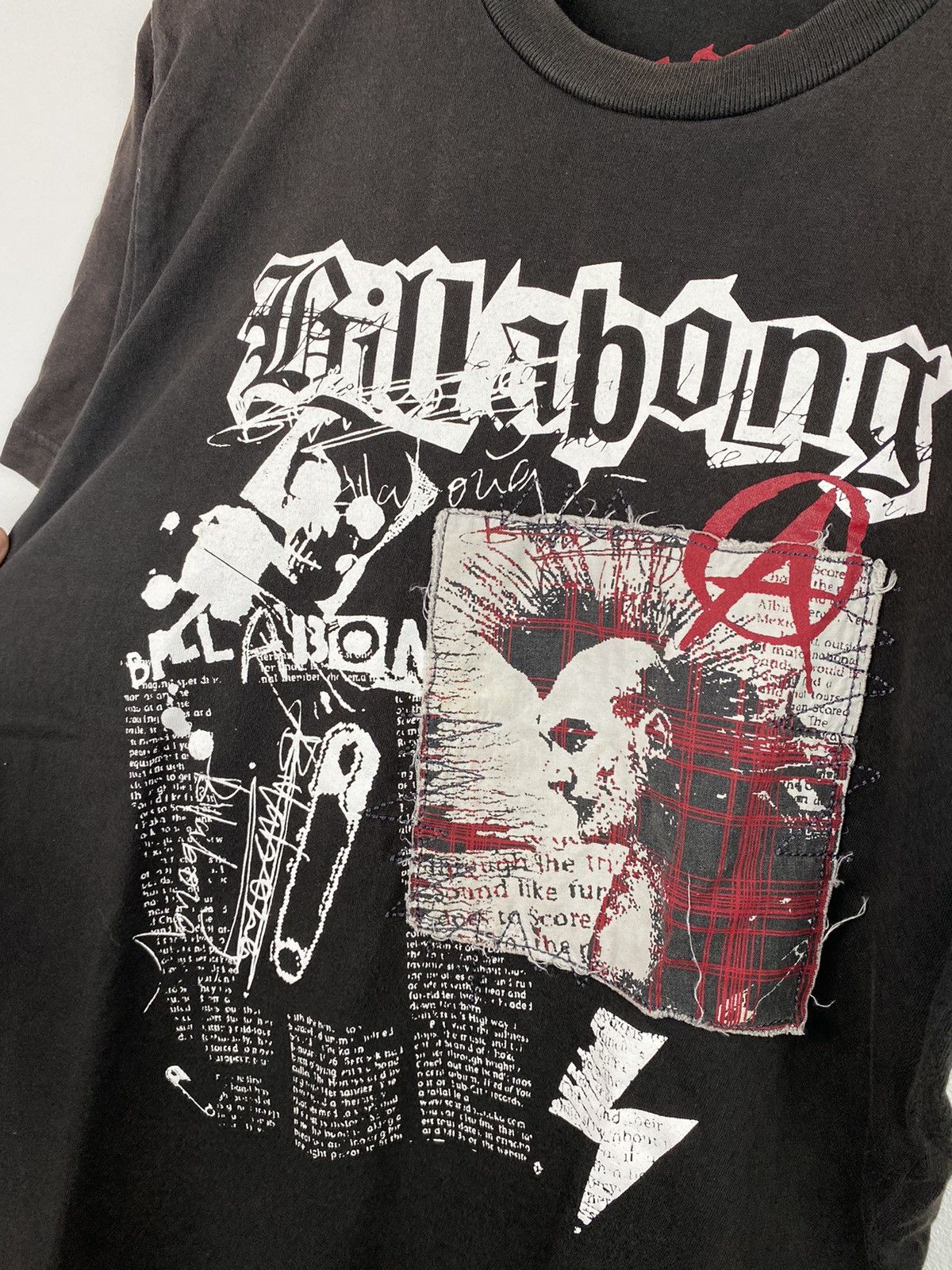 Billabong Billabong Anarchy Punk T-shirt Size US M / EU 48-50 / 2 - 2 Thumbnail