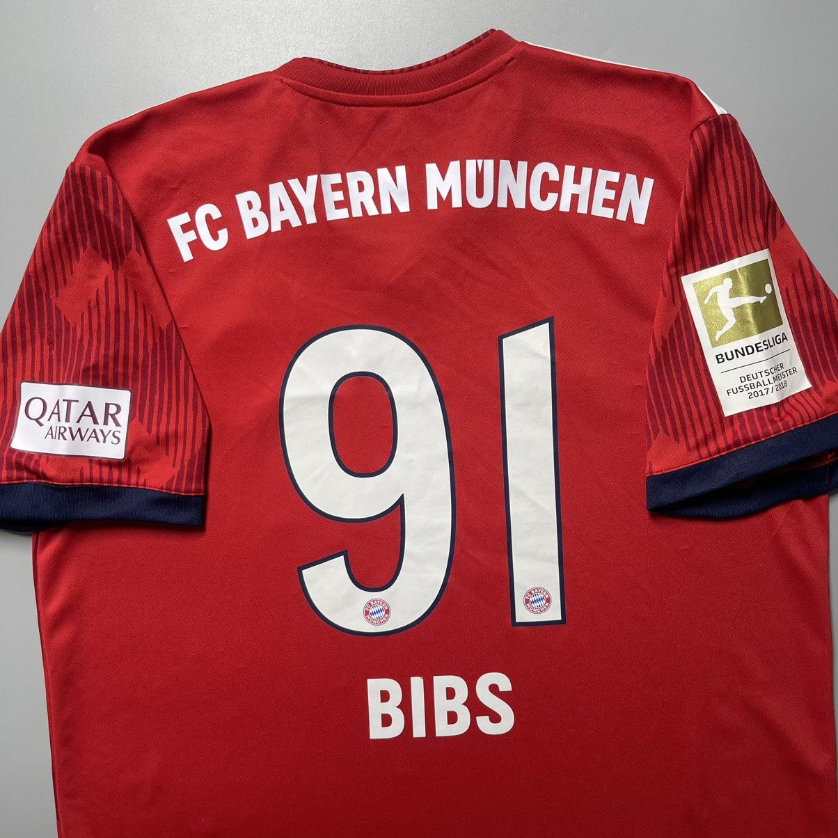 Adidas BAYERN ADIDAS 2018/2019 FOOTBALL SOCCER HOME JERSEY Size US L / EU 52-54 / 3 - 11 Thumbnail