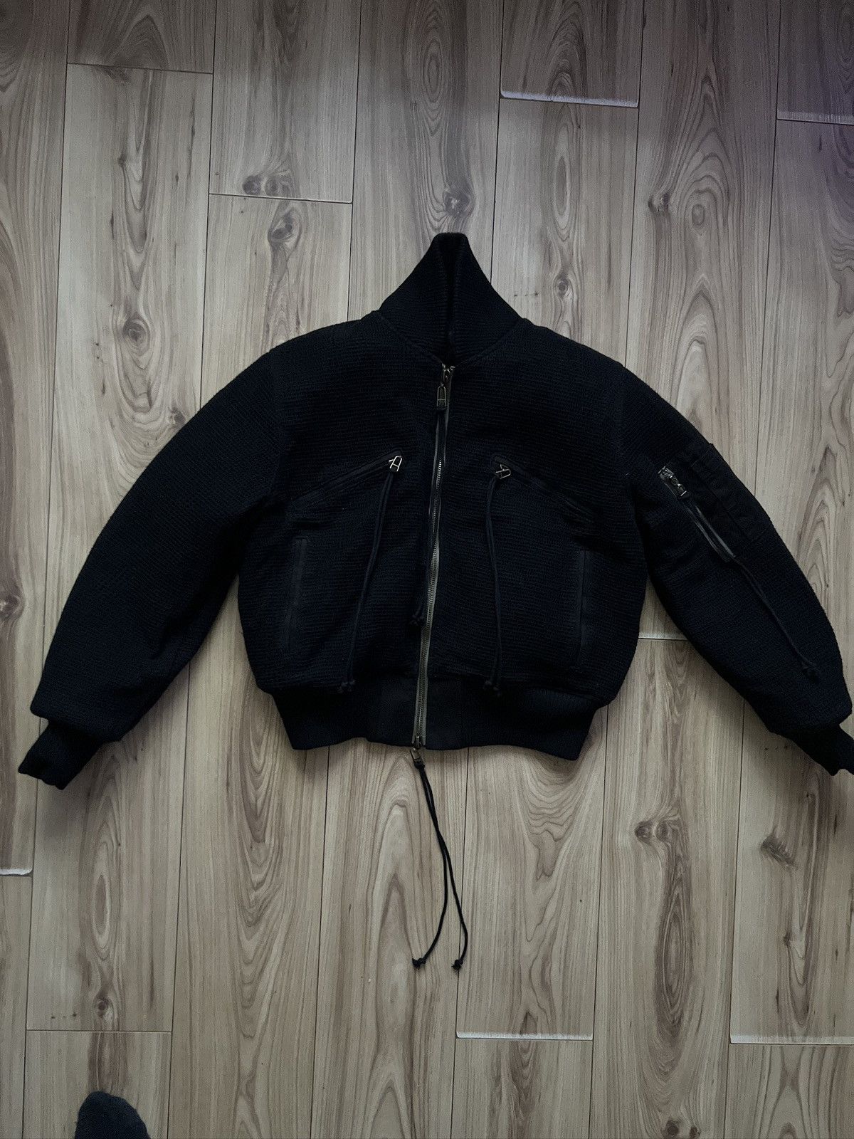 Somar SOMAR ‘Veil’ Black MA-1 Bomber Jacket Size US S / EU 44-46 / 1 - 3 Thumbnail