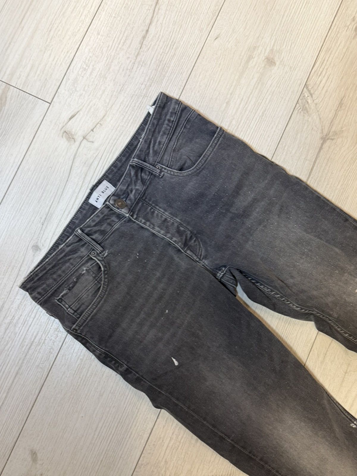 Other 🔥DRIP SLIM FIT JEANS RARE ANTI BLUE Size US 32 / EU 48 - 3 Thumbnail