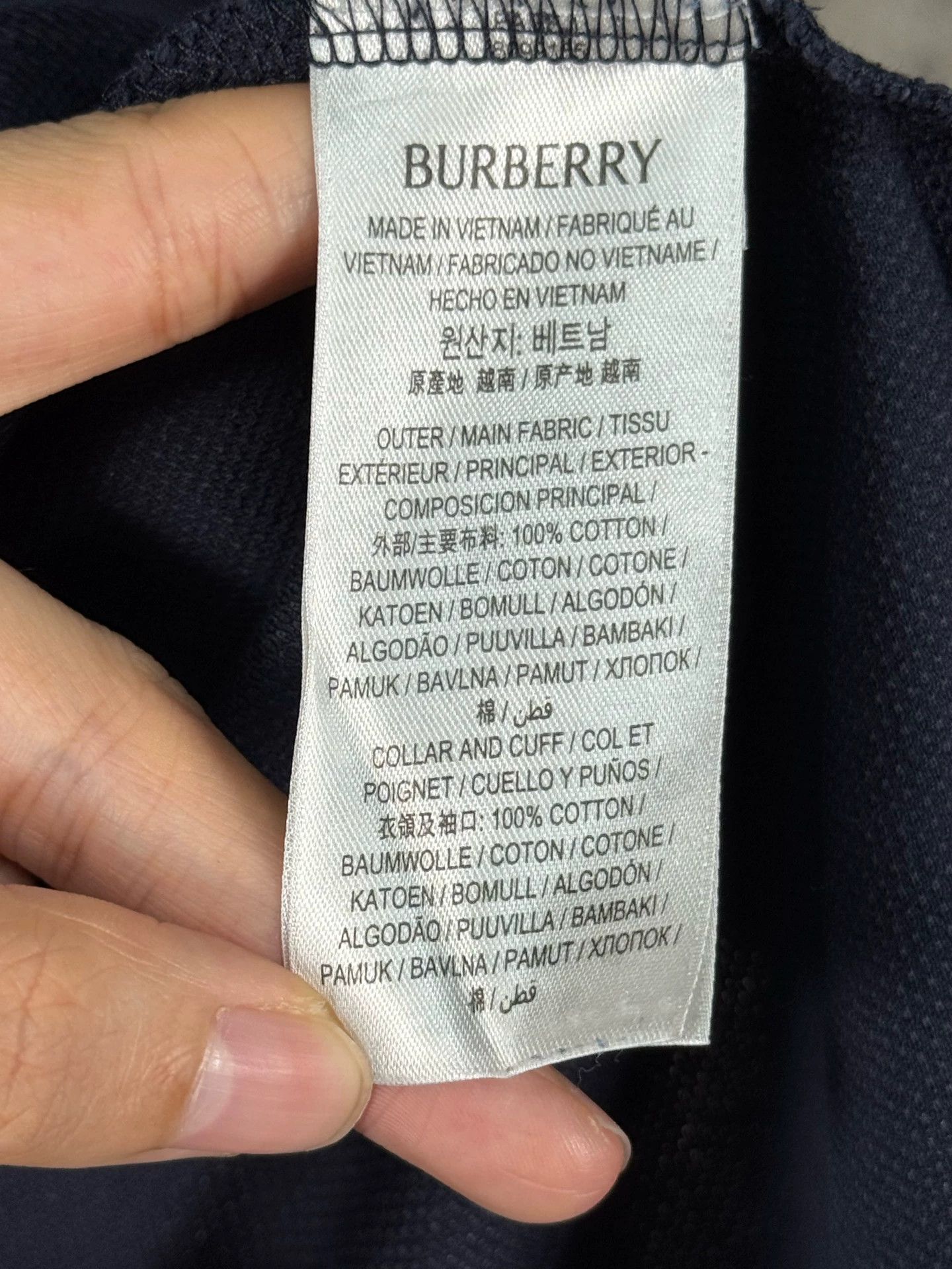 Burberry Burberry Polo Shirt XL 99 New Size US XL / EU 56 / 4 - 8 Thumbnail