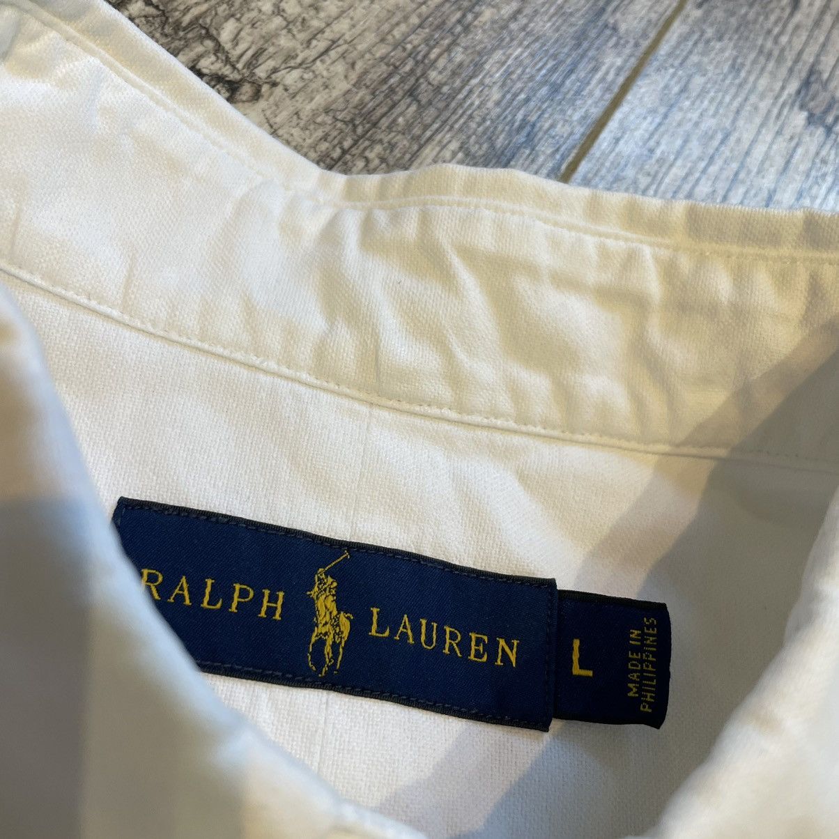 Polo Ralph Lauren × Ralph Lauren Ralph Lauren white shirt polo shirt luxury brand designer Size US L / EU 52-54 / 3 - 5 Thumbnail