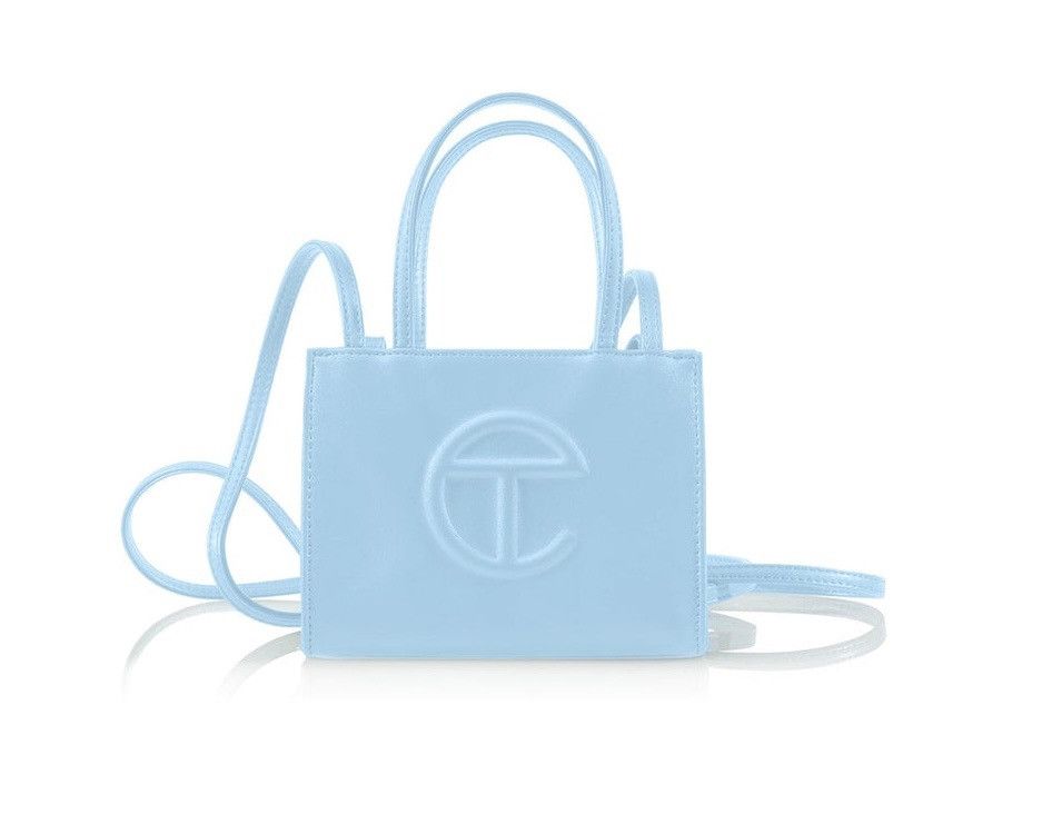 Telfar Telfar - “Small Shopping Bag” in Pool Blue w/ Dust Bag Size ONE SIZE - 1 Thumbnail