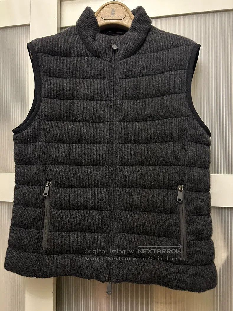 Brunello Cucinelli Brunello Cucinelli 100% Cashmere Vest, Lined with Cotton Size XS / US 0-2 / IT 36-38 - 3 Thumbnail