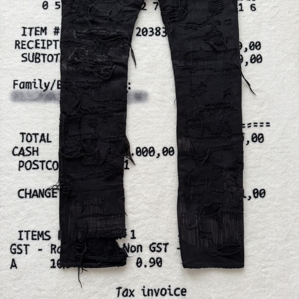 Undercover AW05 “Arts & Crafts” 85 Distressed Denim Size US 31 - 8 Thumbnail