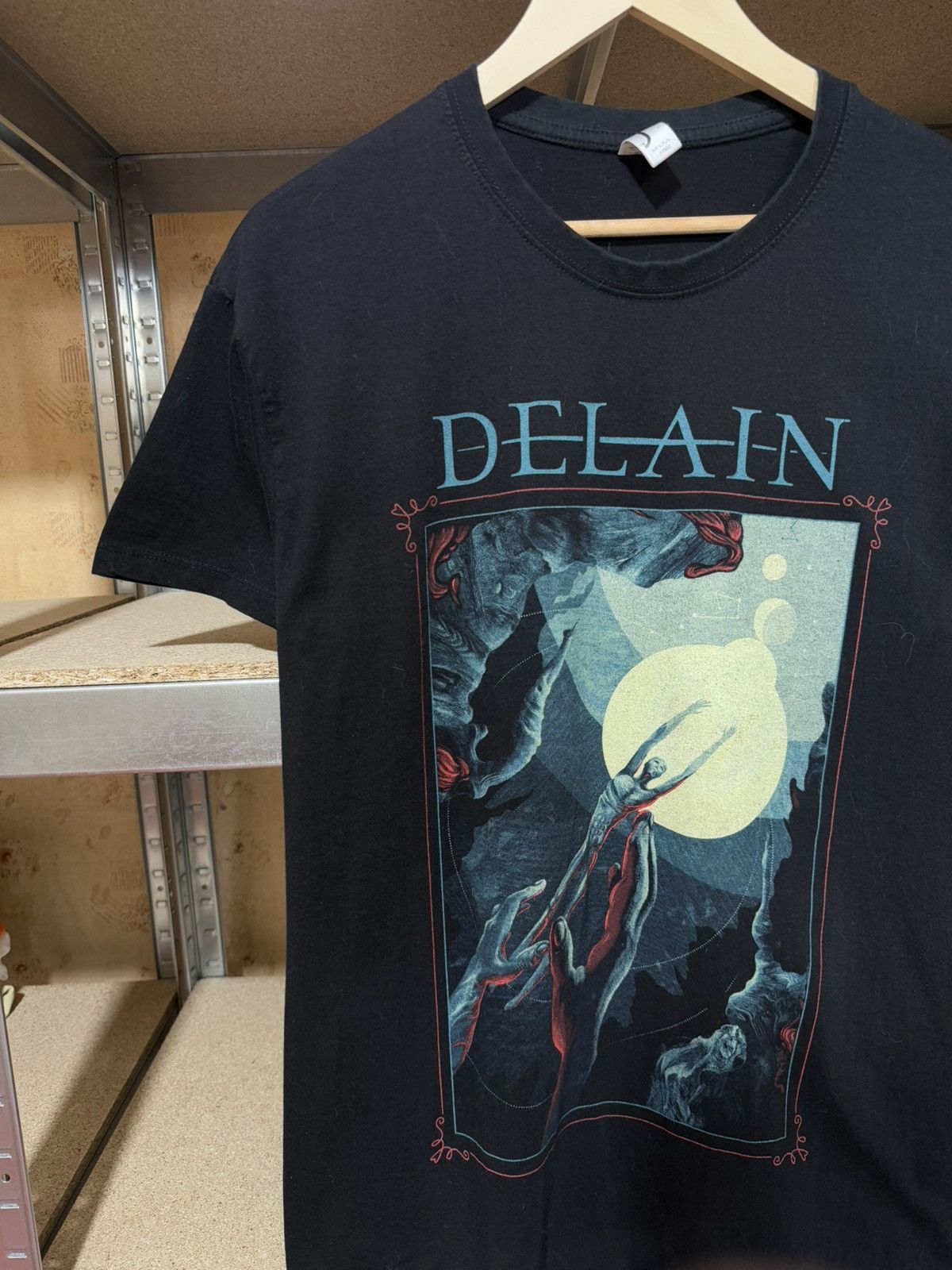 Band Tees × Vintage Vintage Delain Under The Hunter’s Moon 2019 T-Shirt Y2K Size US M / EU 48-50 / 2 - 3 Thumbnail
